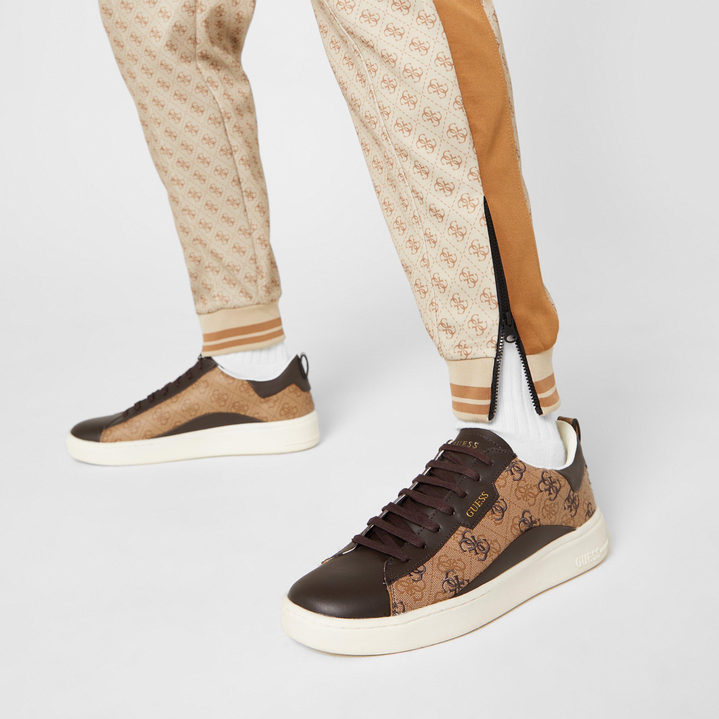 Brown BEIBR - Guess - Verona 4G Low Top Trainers - 2