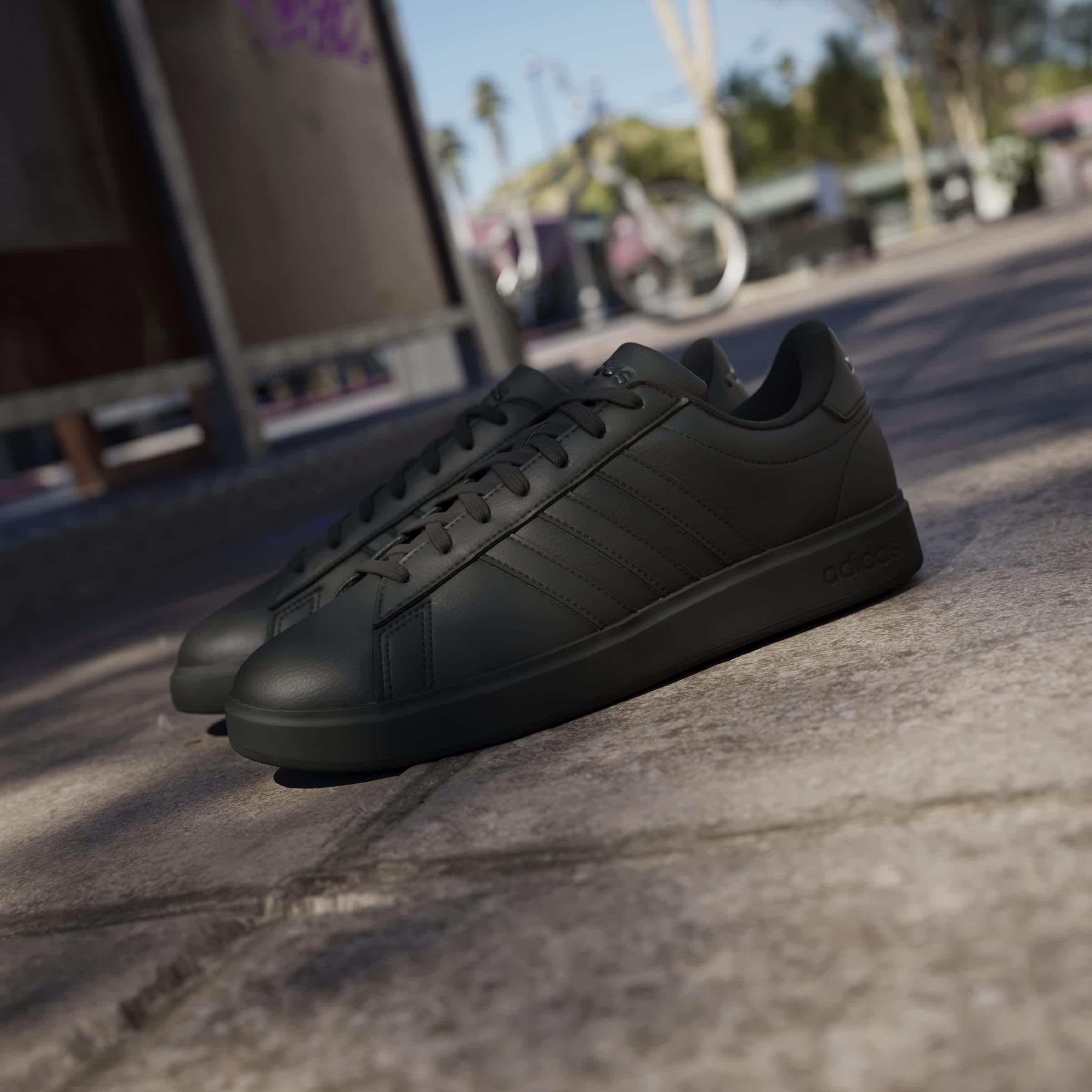 Black/Black - adidas - adidas Grand Court 2.0 - 15