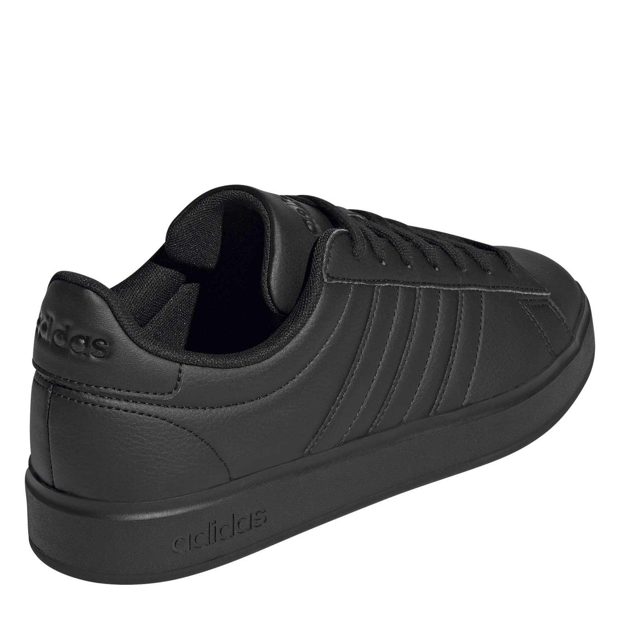 Black/Black - adidas - adidas Grand Court 2.0 - 4