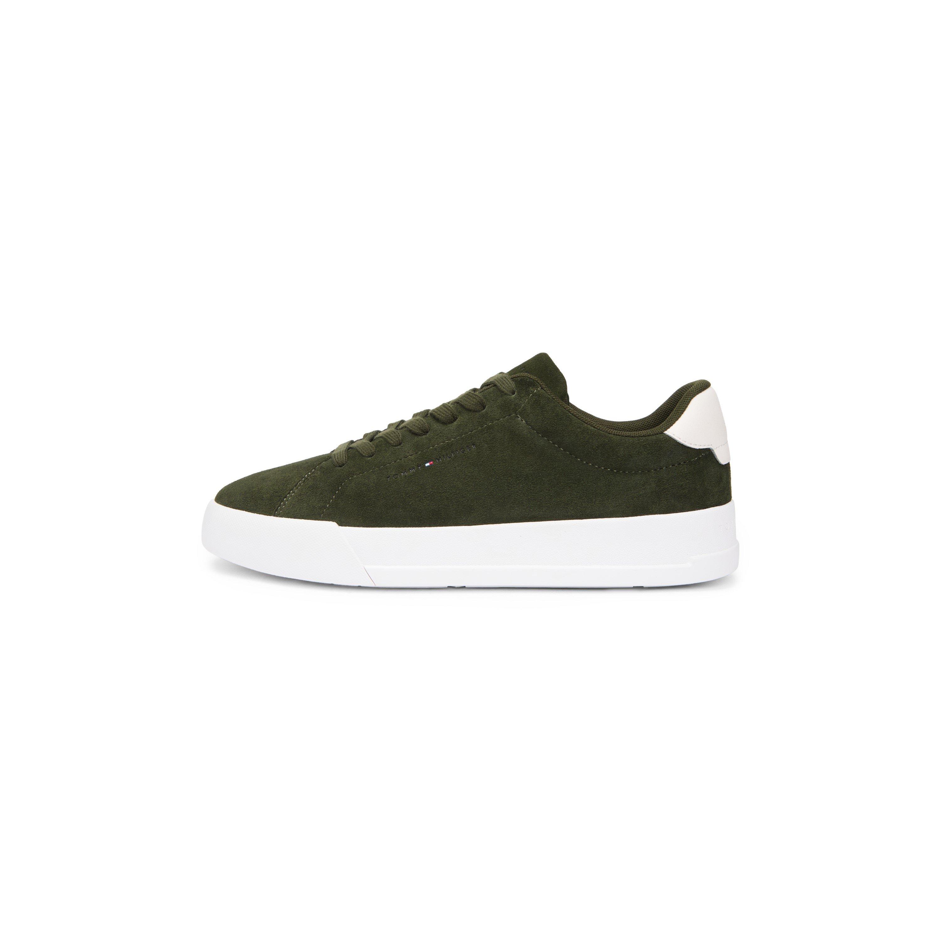 Tommy Hilfiger Men's Core Suede Court Trainers - Arctic Spruce - 10 (44)