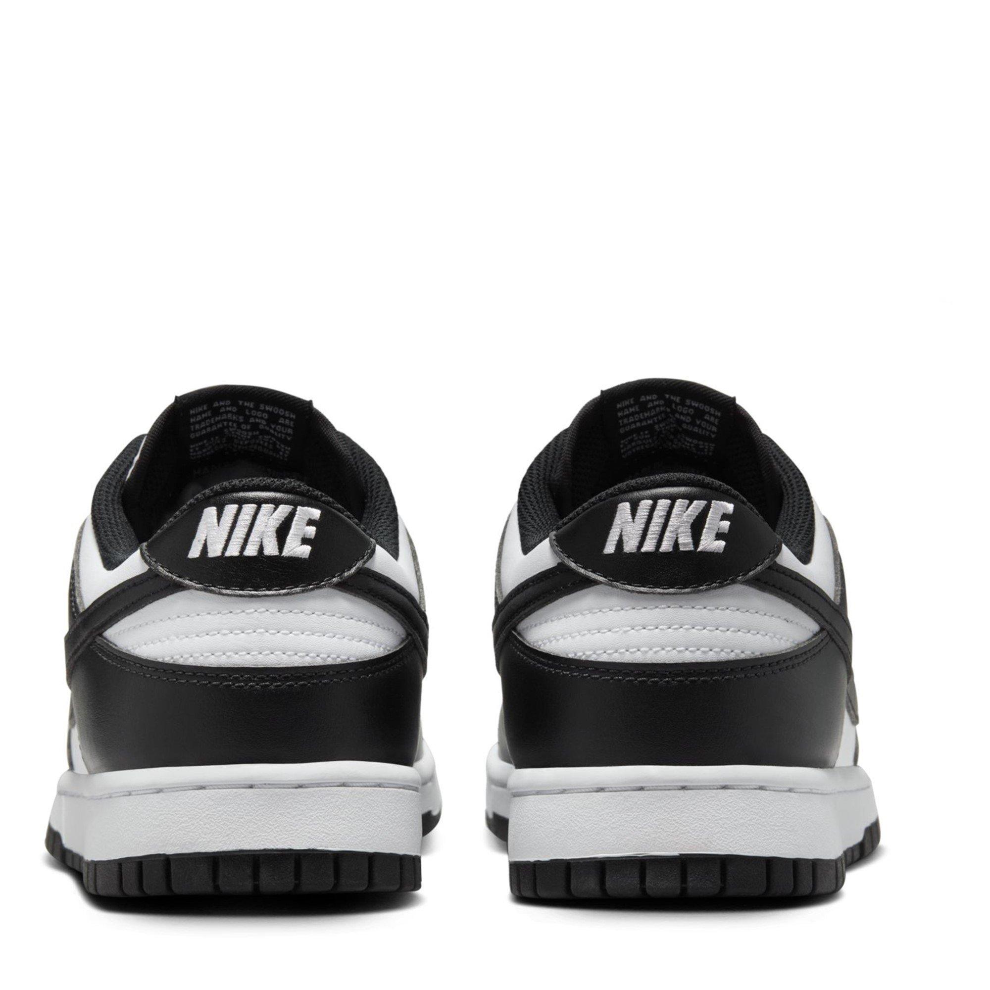 White/Black - Nike - Dunk Low Trainers - 6