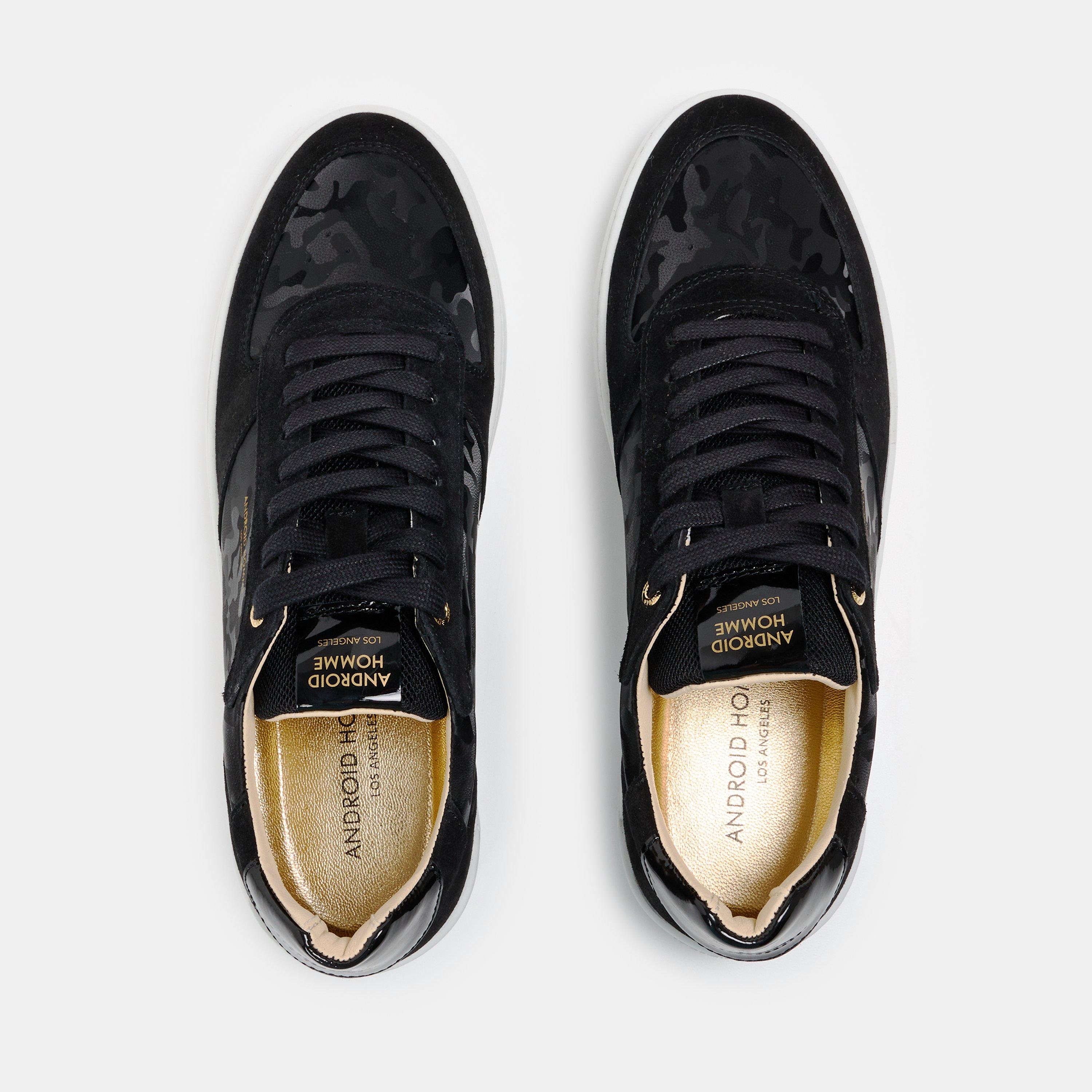 Camo nero/bianco - Android Homme - Omega Camo Trainers - 5
