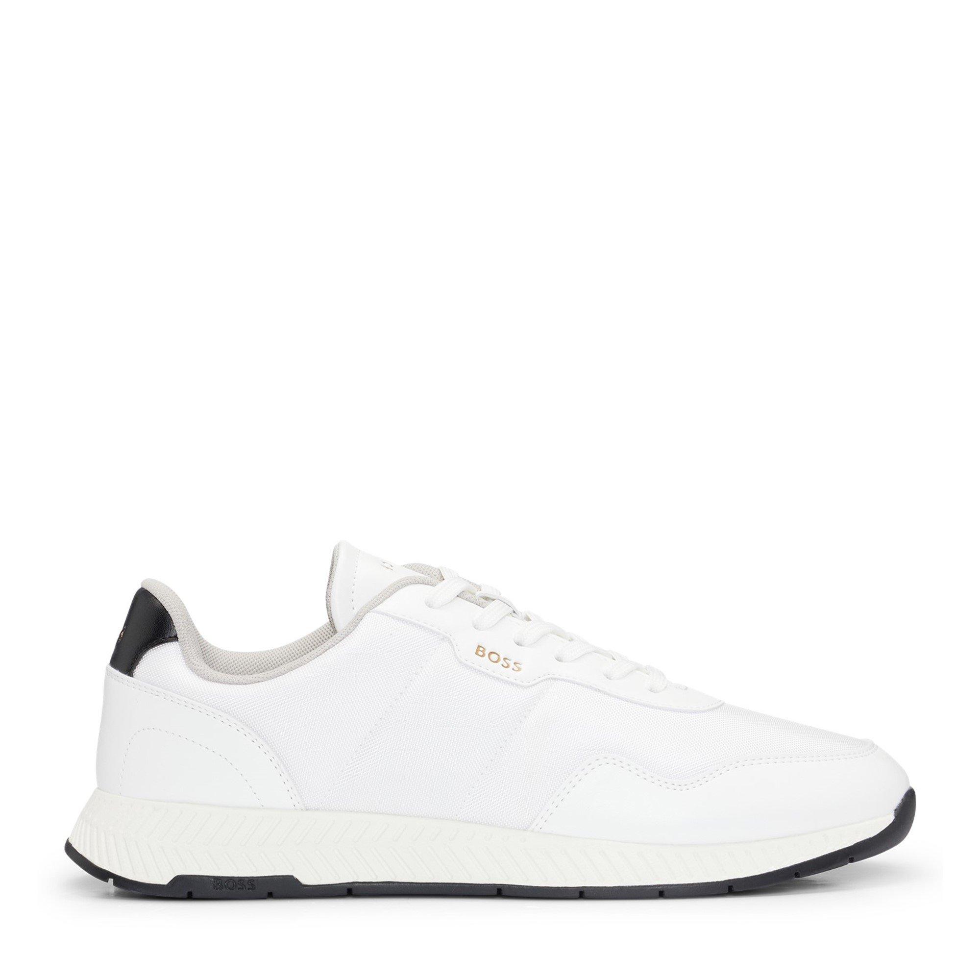 Boss Men's Titanium Runner Trainers - White - 6 (40)