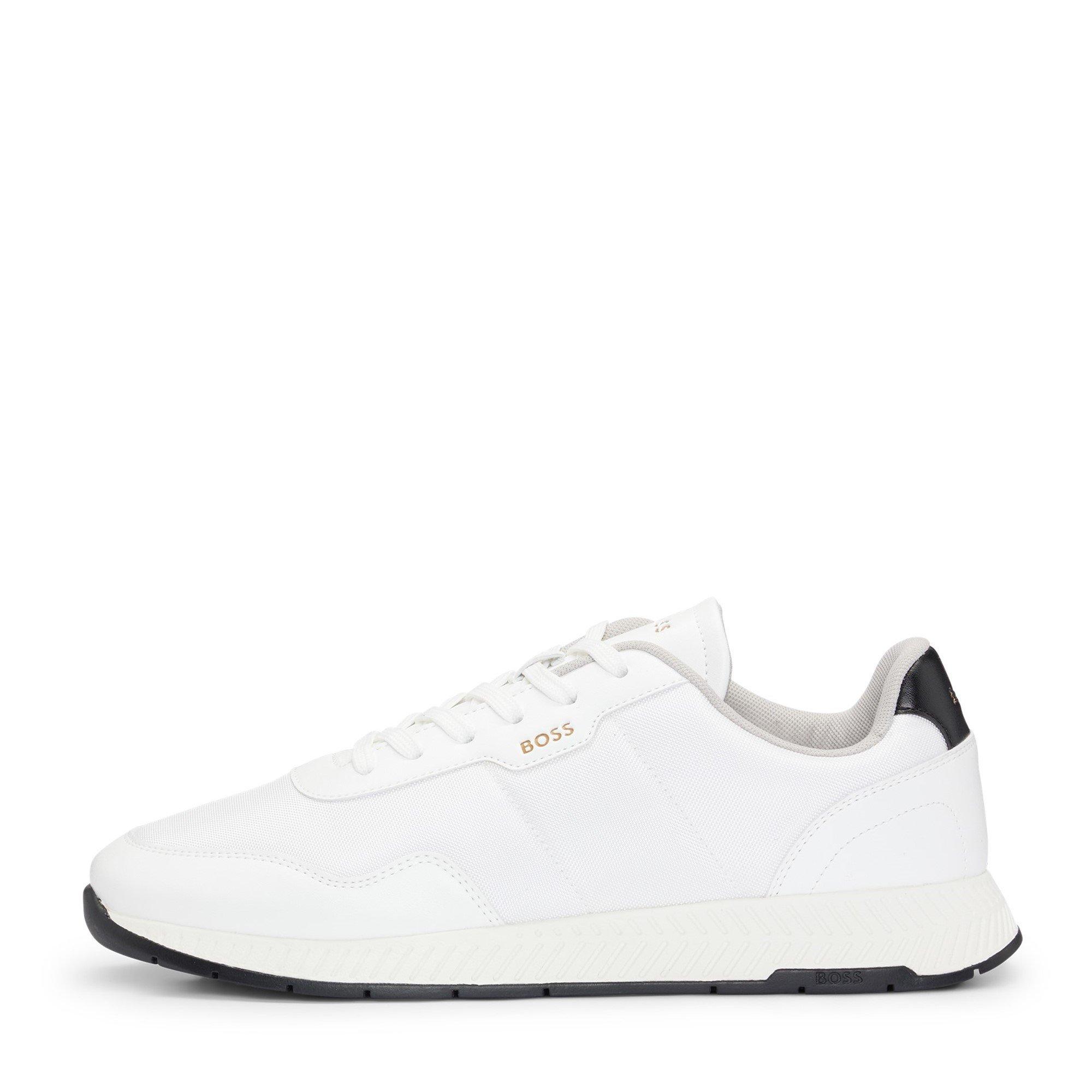 White - Boss - Men's Titanium Runner Trainers - 2
