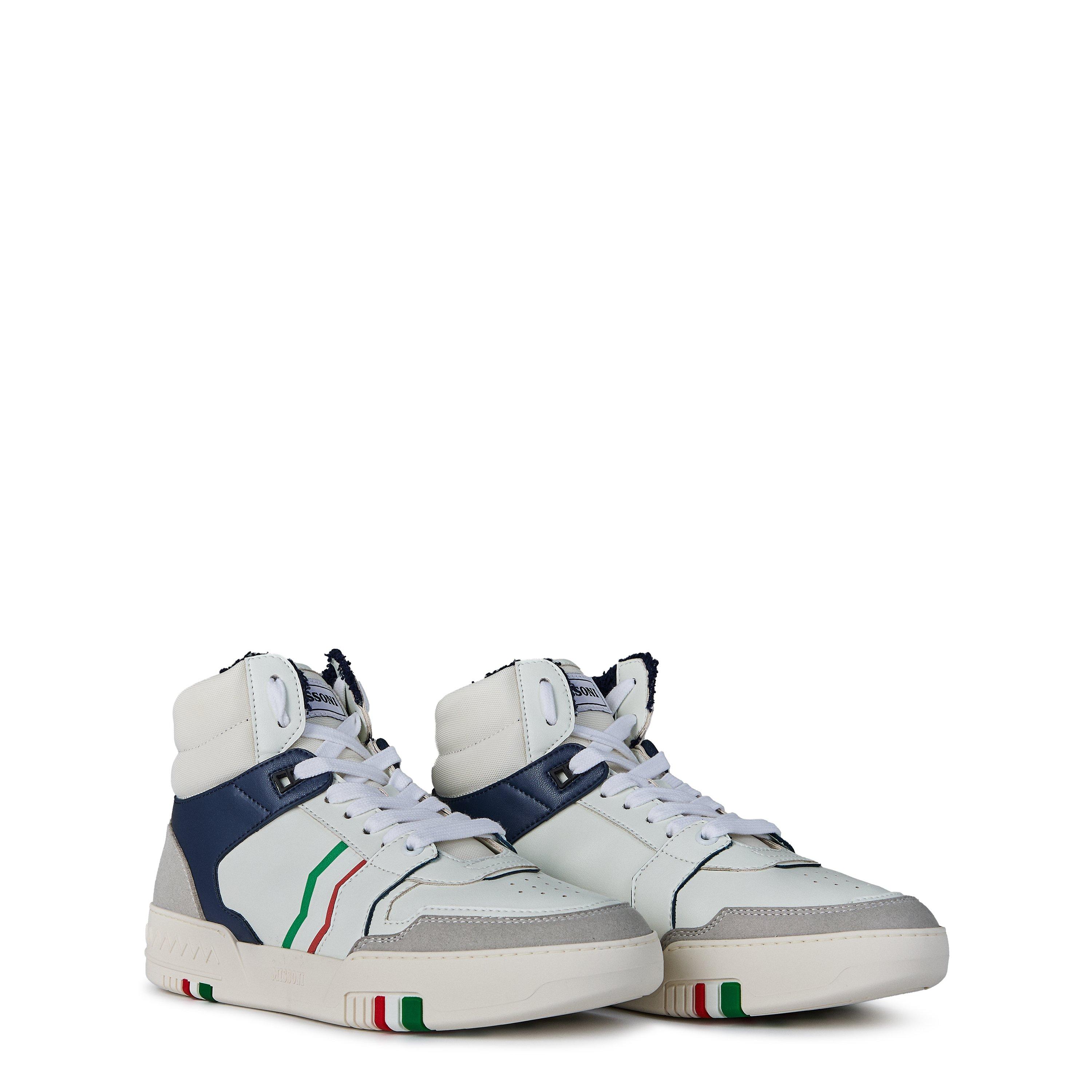 White & Blue - Missoni - Unisex Adults Low-Top Trainers - 3