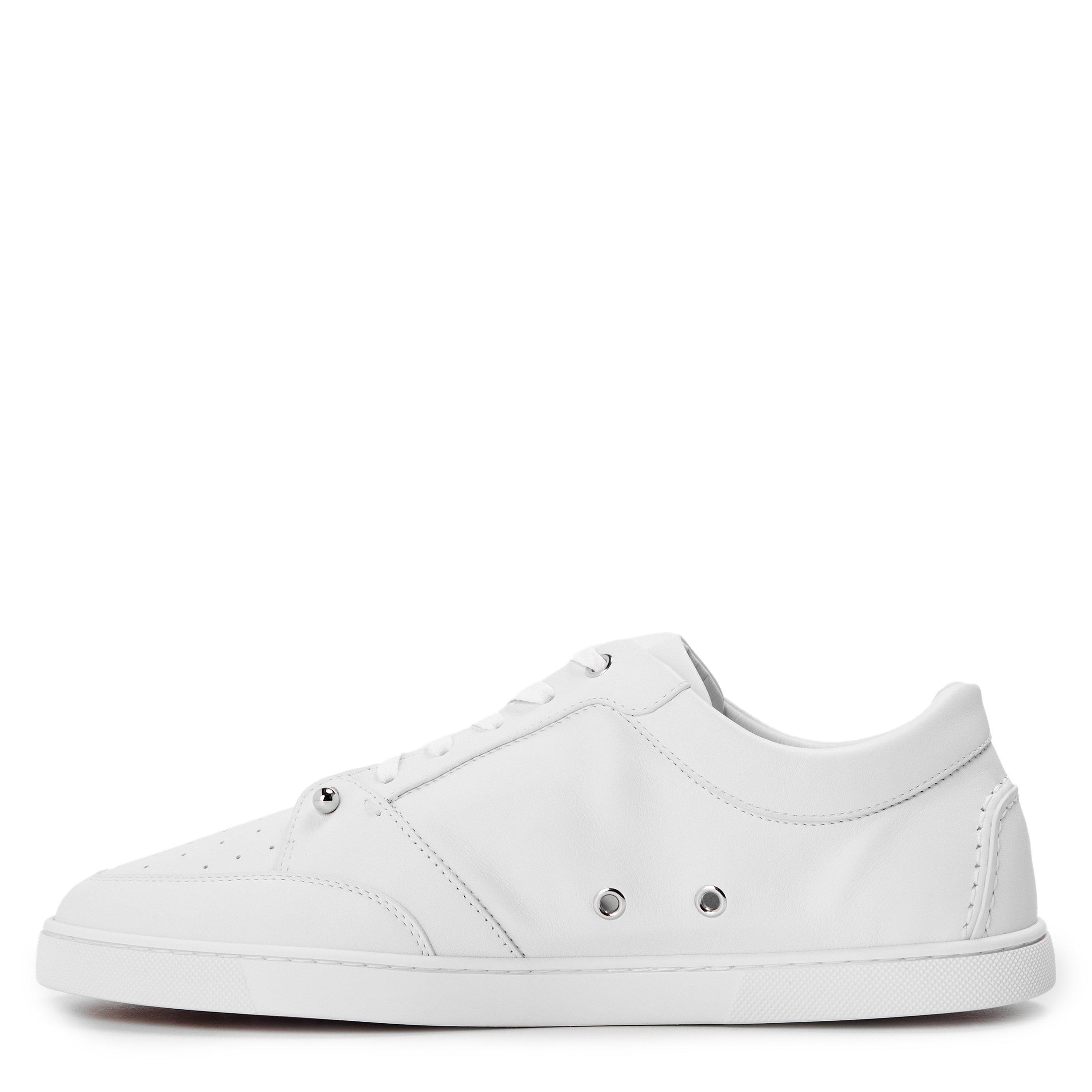 White - Christian Louboutin - Men's Chr Chambelisneak Low-Top Trainers - 2