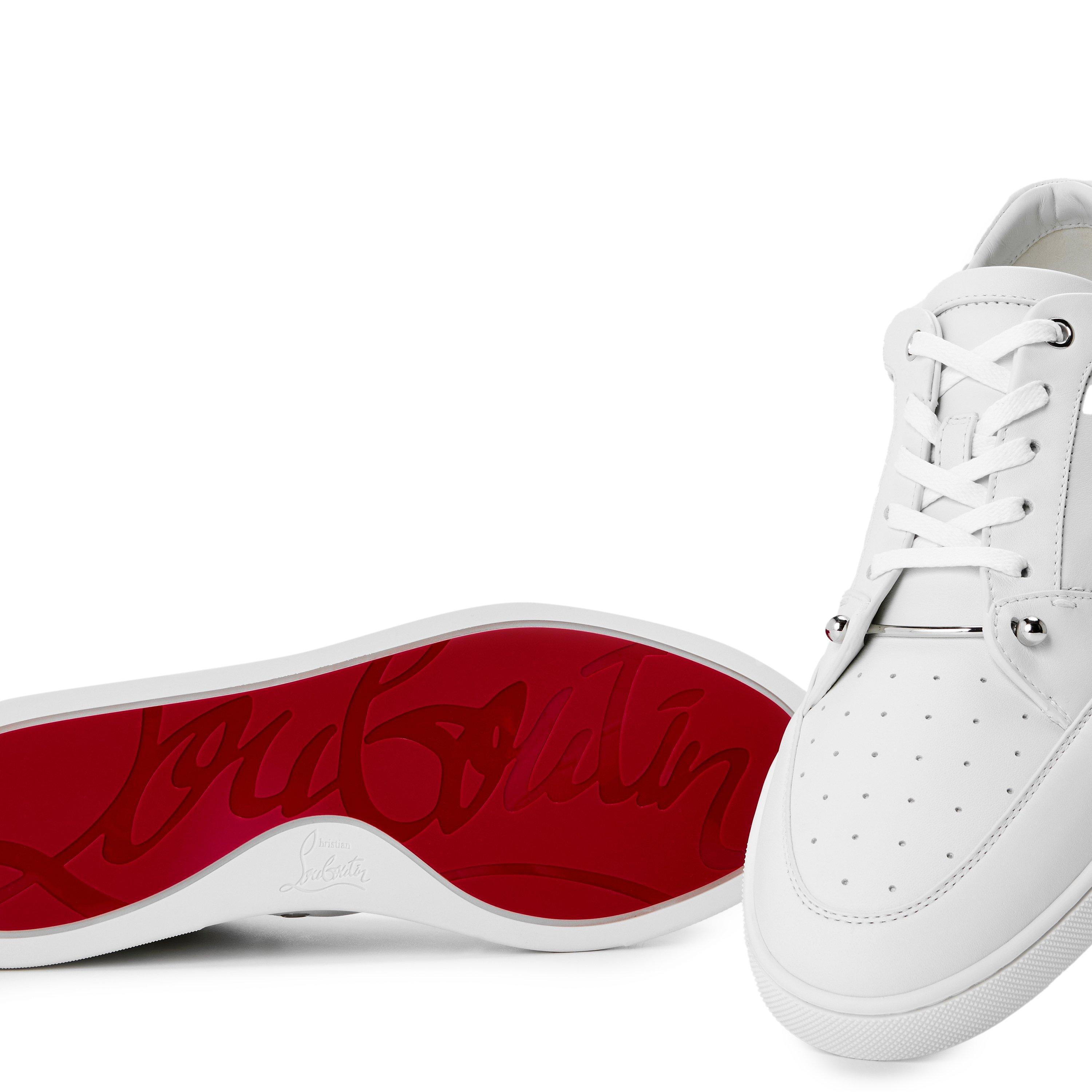 White - Christian Louboutin - Men's Chr Chambelisneak Low-Top Trainers - 4