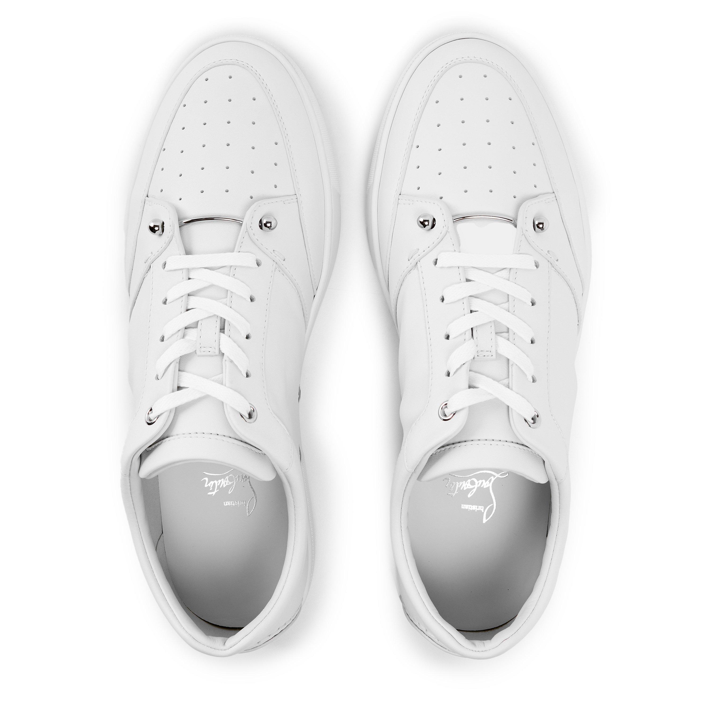 White - Christian Louboutin - Men's Chr Chambelisneak Low-Top Trainers - 5