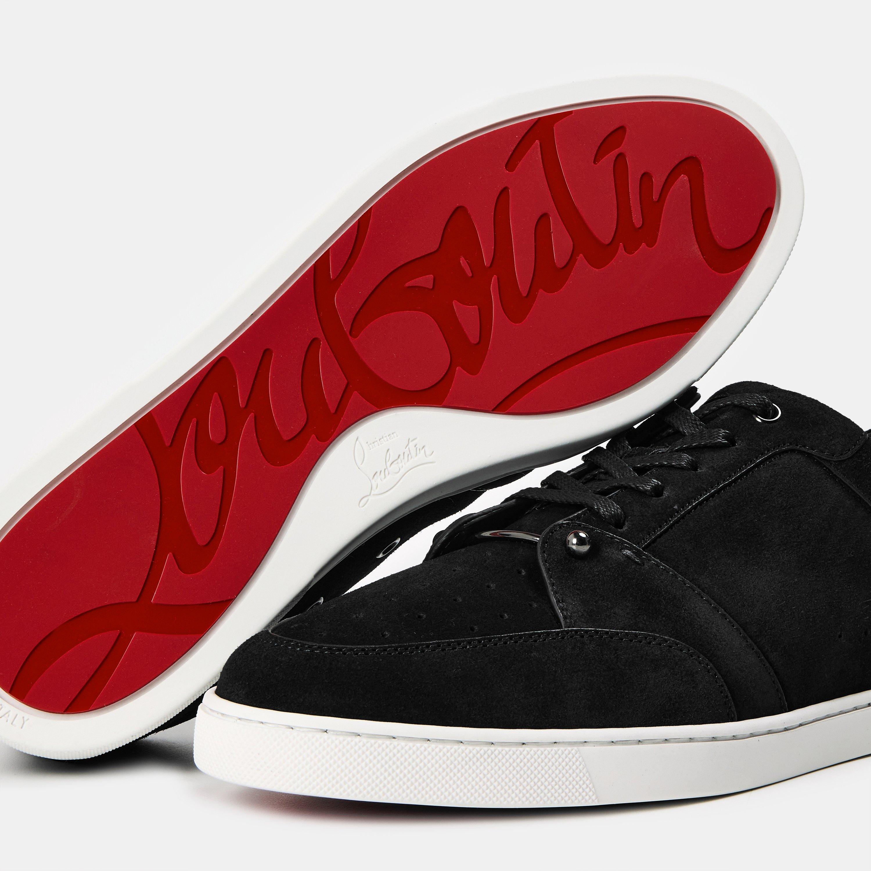 Black - Christian Louboutin - Men's Chr Chambelisneak Low-Top Trainers - 4