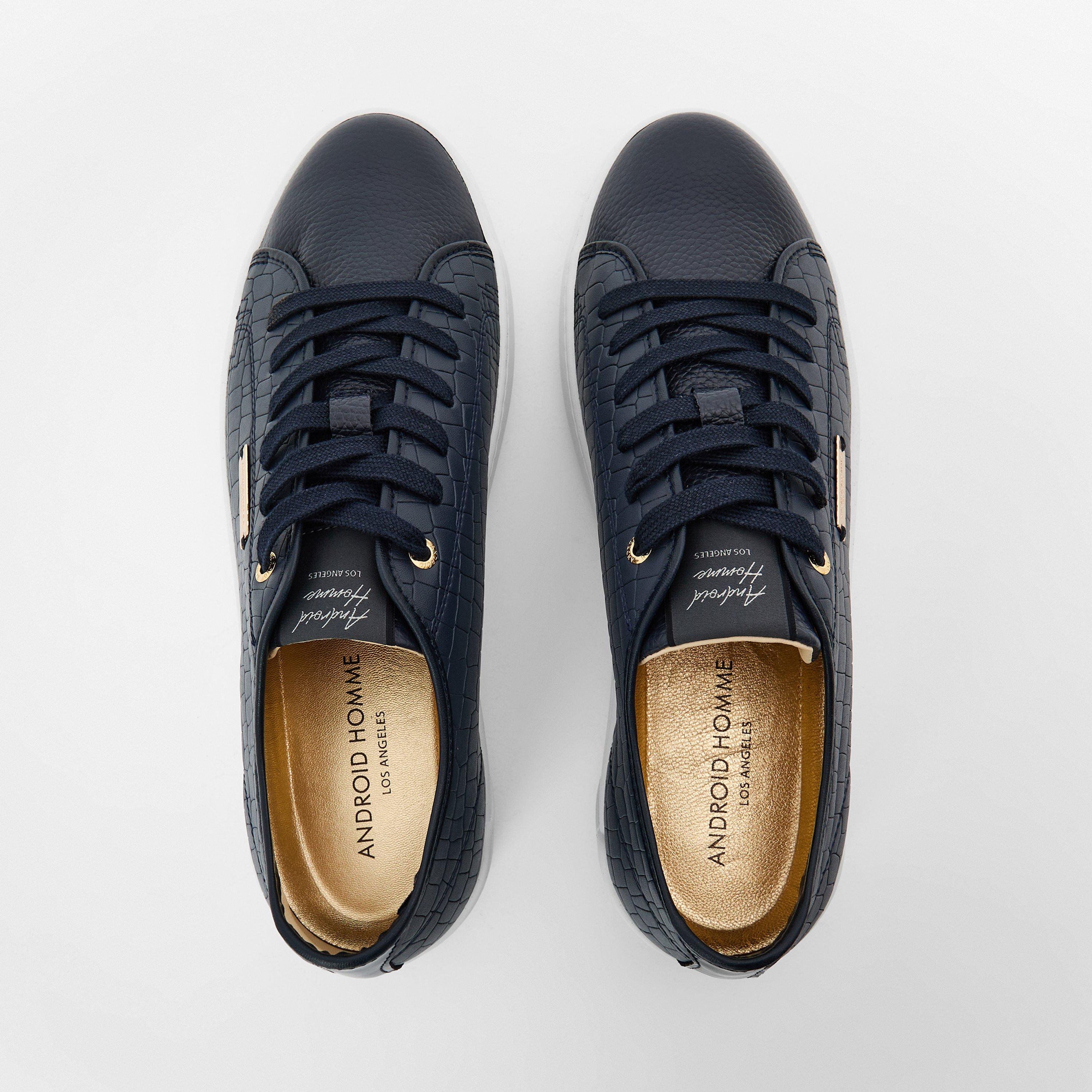 Navy Croc - Android Homme - Men's Low Trainers - 5
