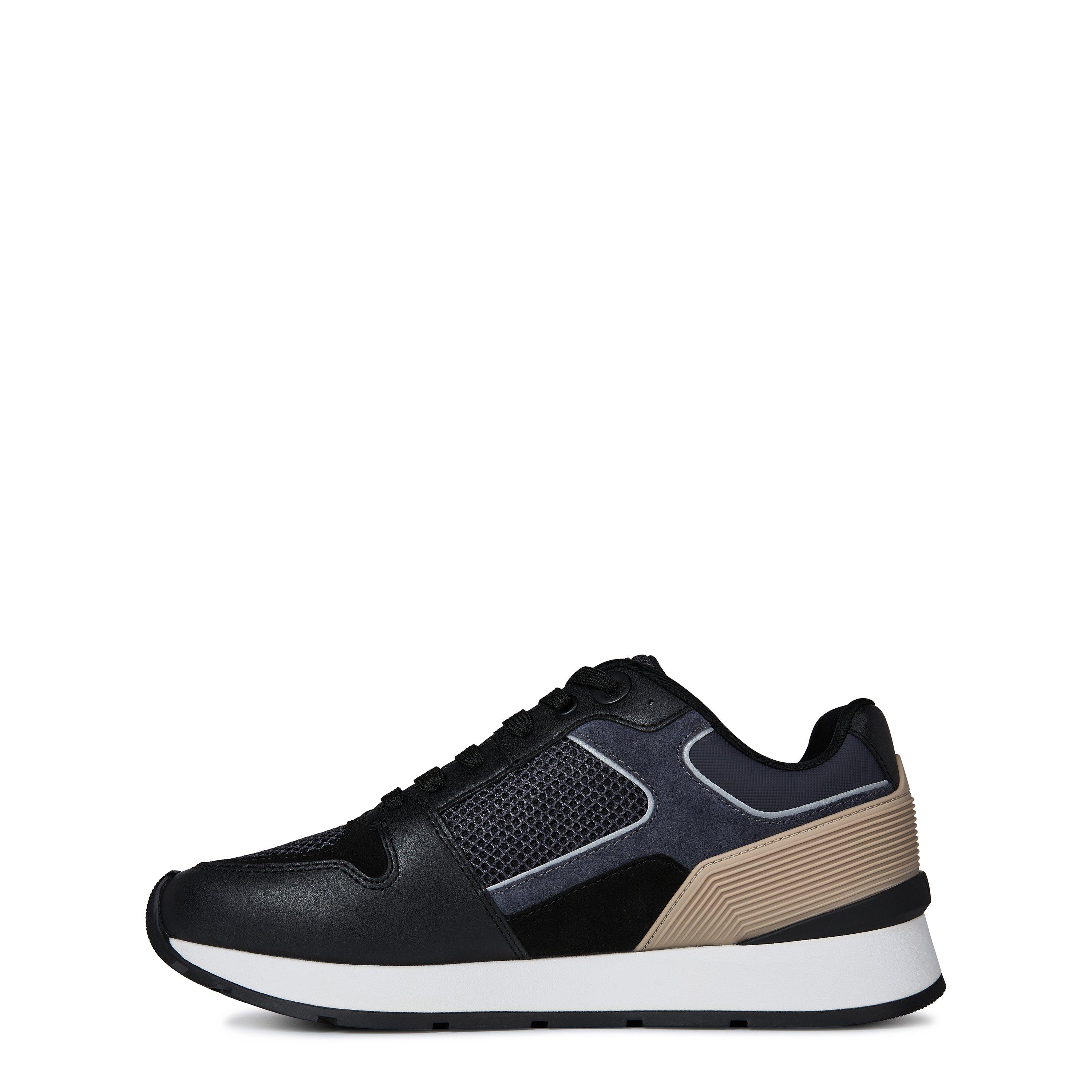 Black - Versace - Men's Milano Low-Top Trainers - 2
