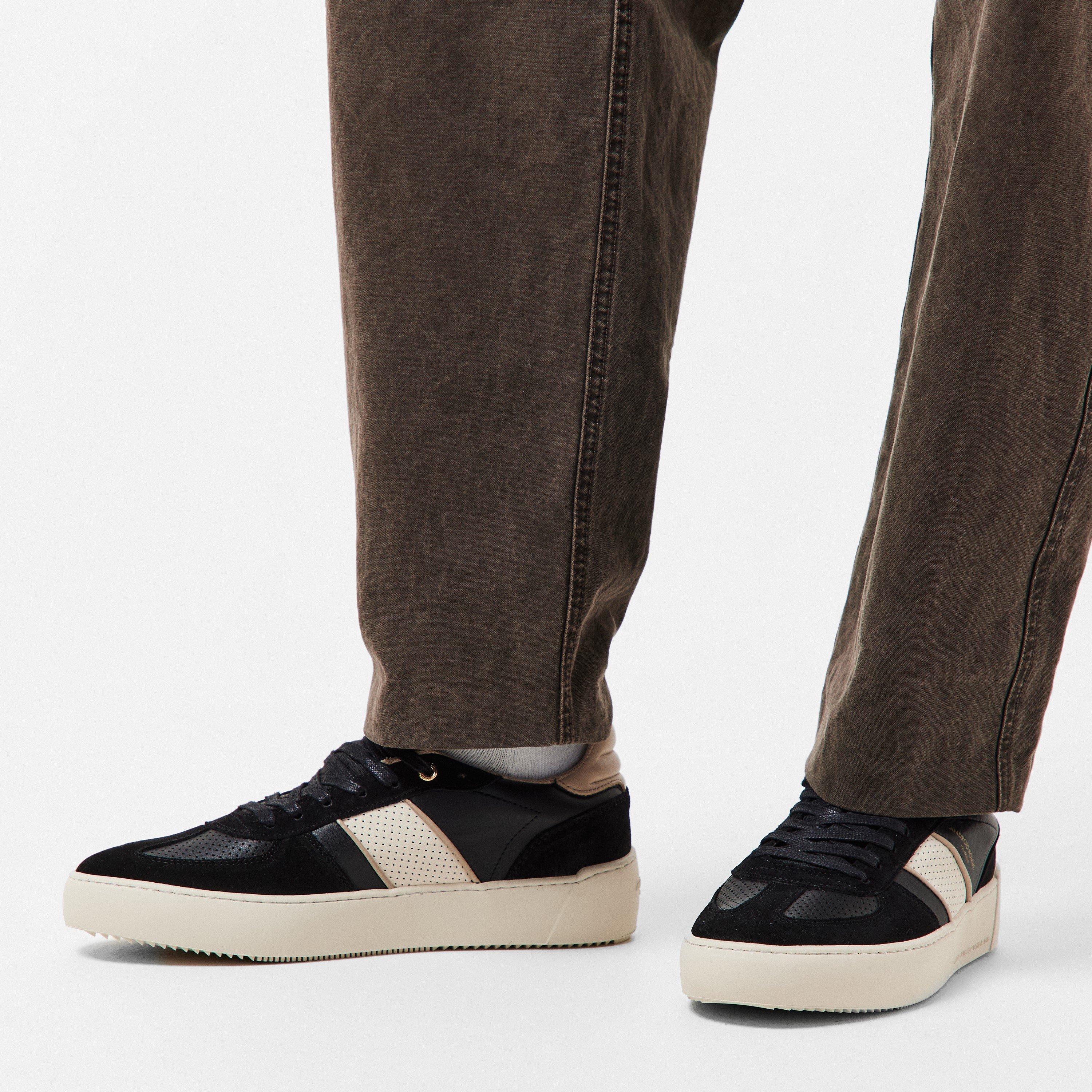 Black/Beige - Android Homme - Men's Terrace Low-Top Trainers - 3