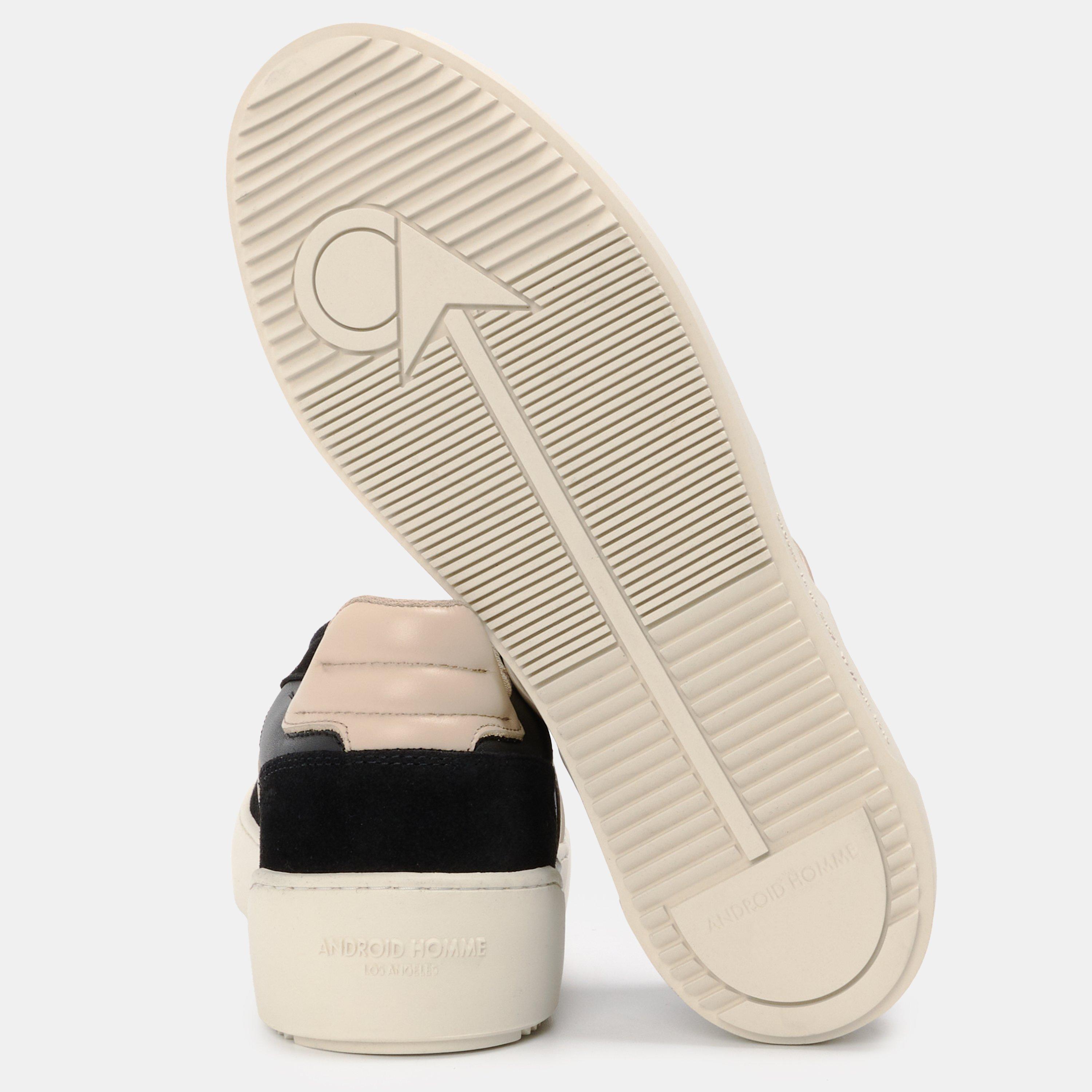 Black/Beige - Android Homme - Men's Terrace Low-Top Trainers - 4