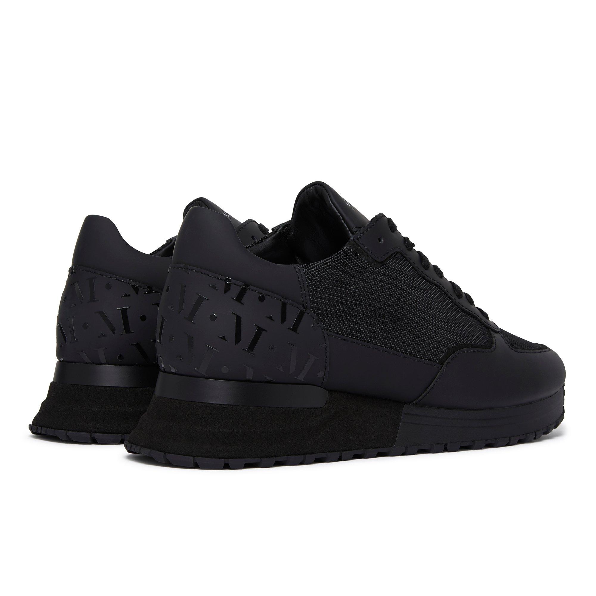 Triple Black - Mallet - Men's Popham Low-Top Trainers - 2