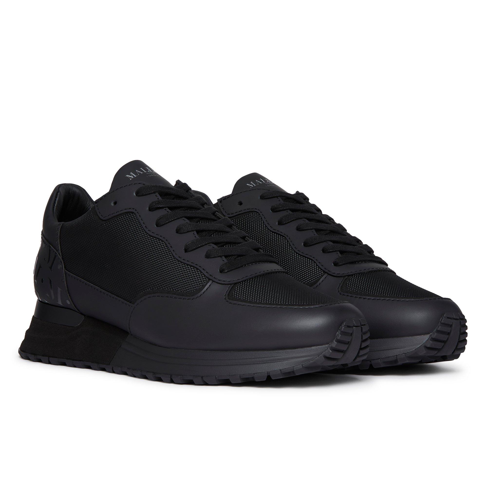 Triple Black - Mallet - Men's Popham Low-Top Trainers - 3
