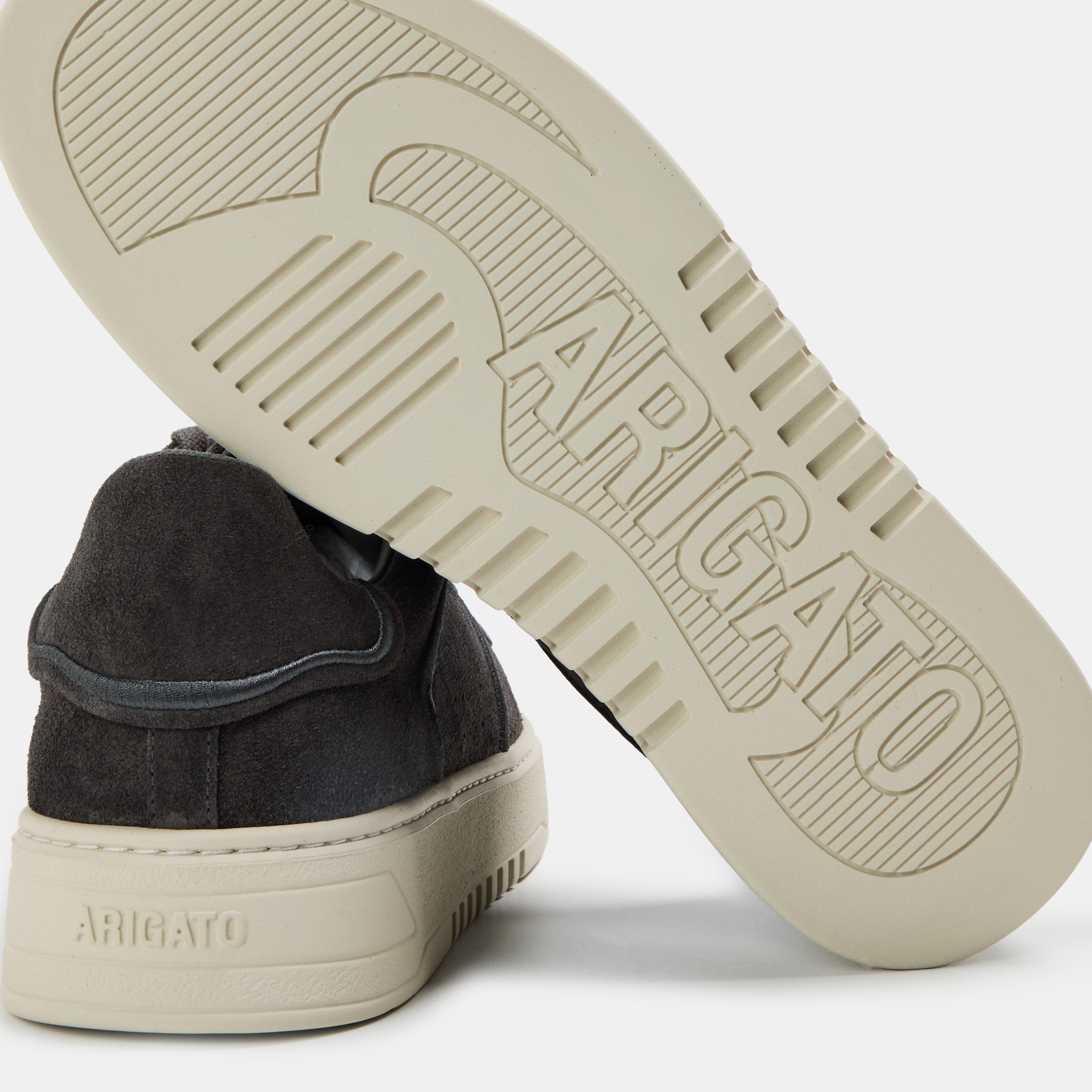 Dark Grey/White - Axel Arigato - Men's Orbit Low-Top Trainers - 4