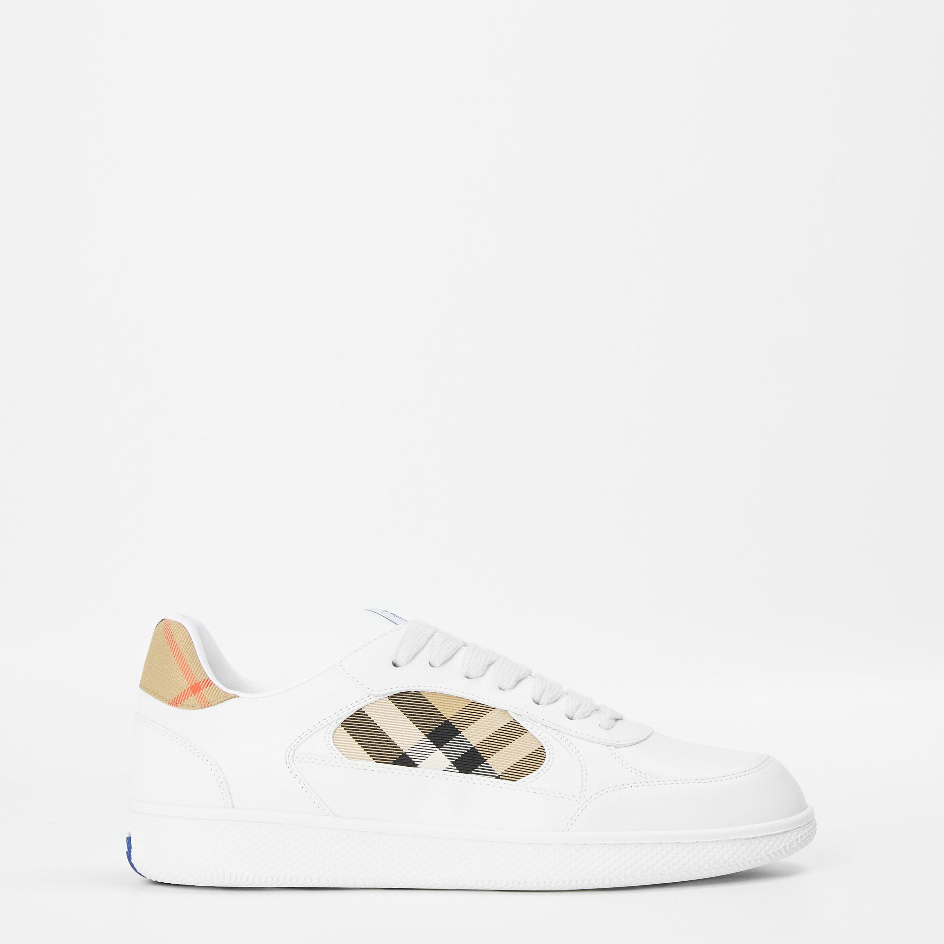 White - Burberry - Terrace Sneakers - 1
