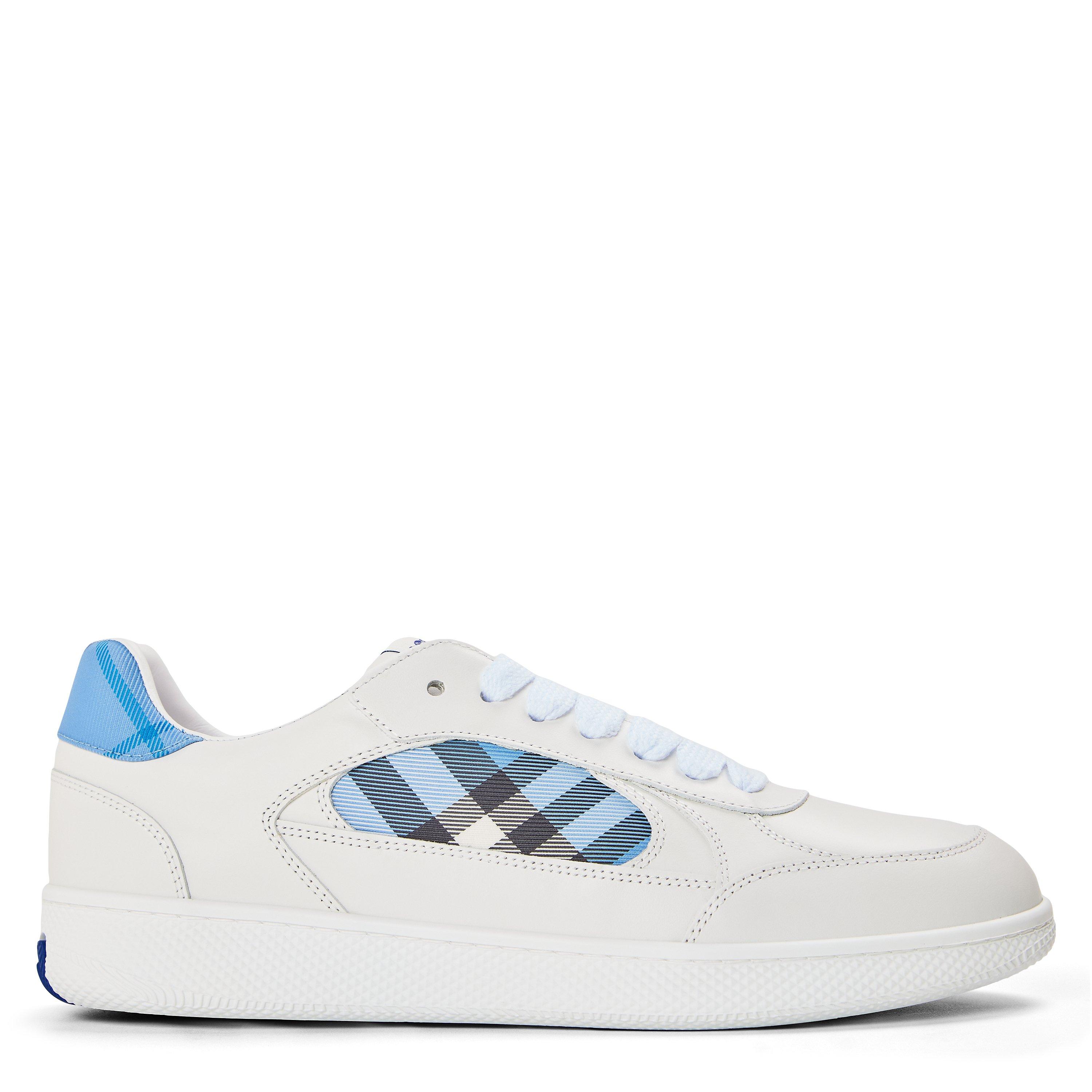 Burberry Terrace Sneakers - White/Blue - Size 7 (41)