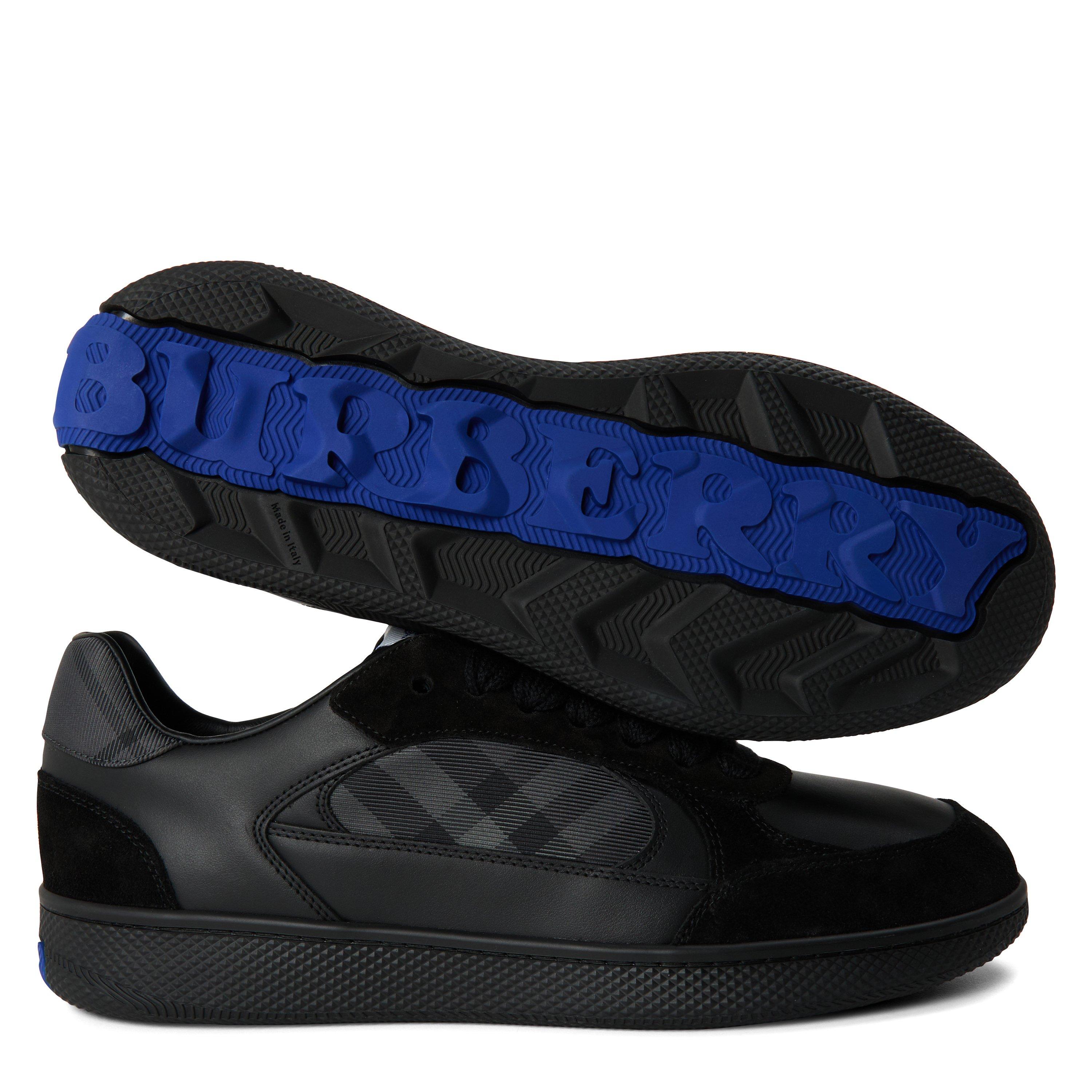 Iron Grey/Black - Burberry - Terrace Sneakers - 3