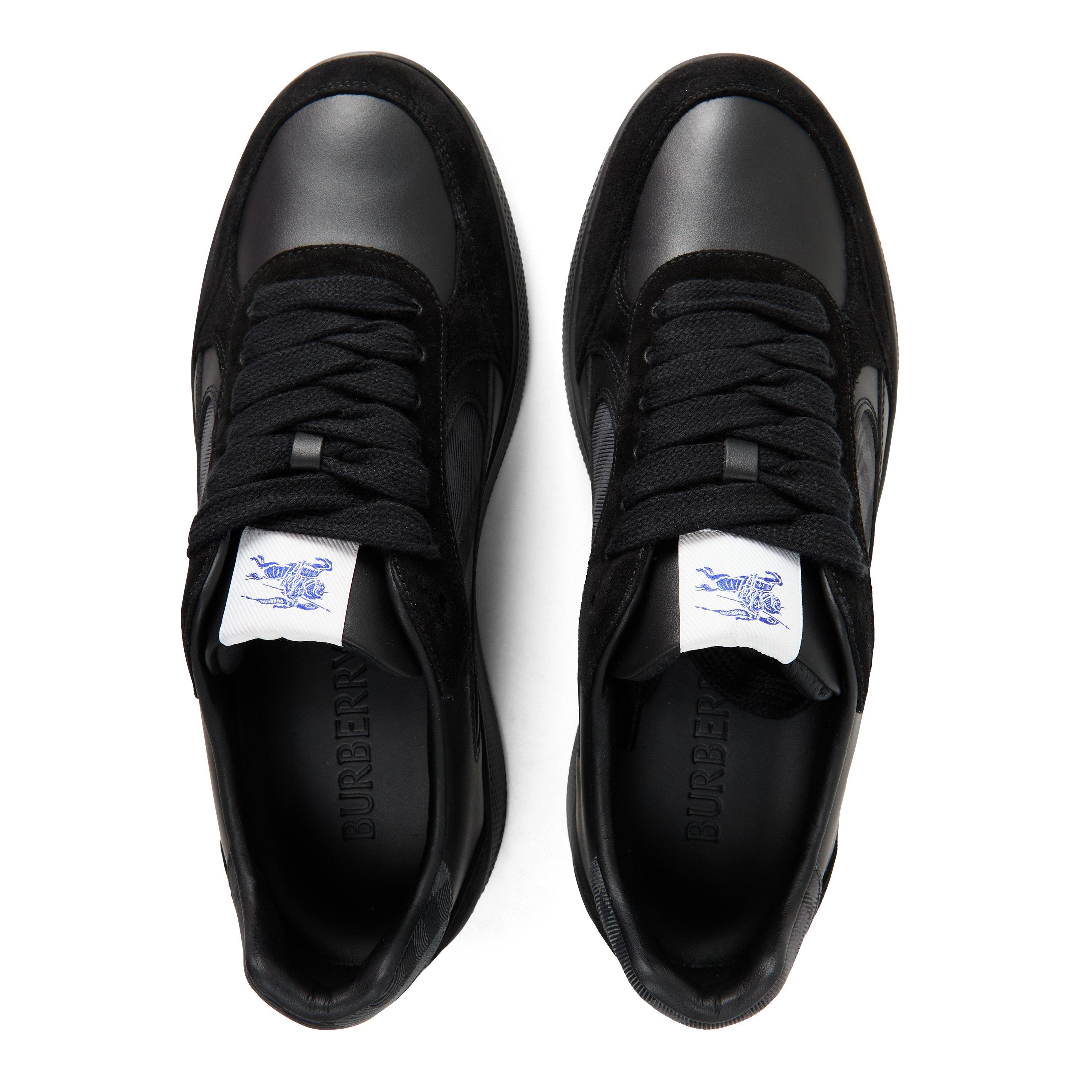 Iron Grey/Black - Burberry - Terrace Sneakers - 4