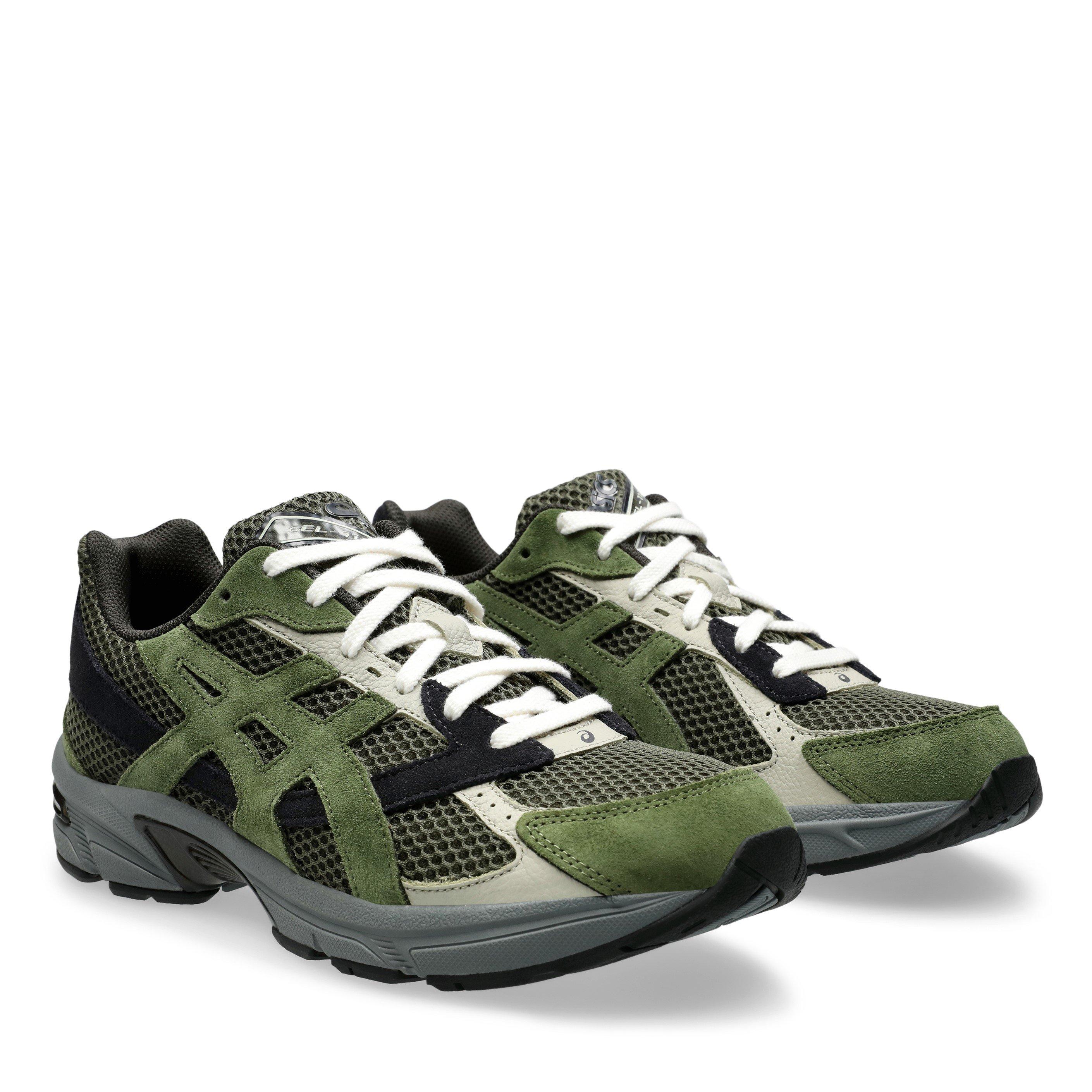 Olive/Smog - Asics - Men's Low-Top Trainers - 4