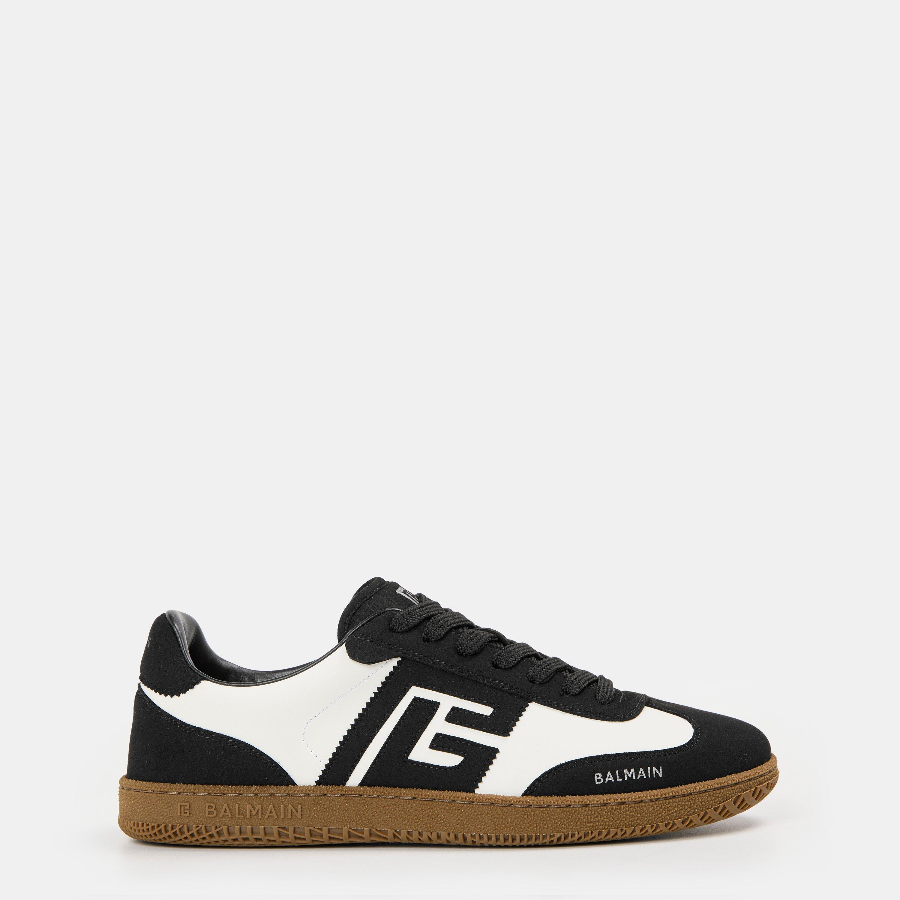 Black/White - Balmain - Men's Low-Top Trainers - 1