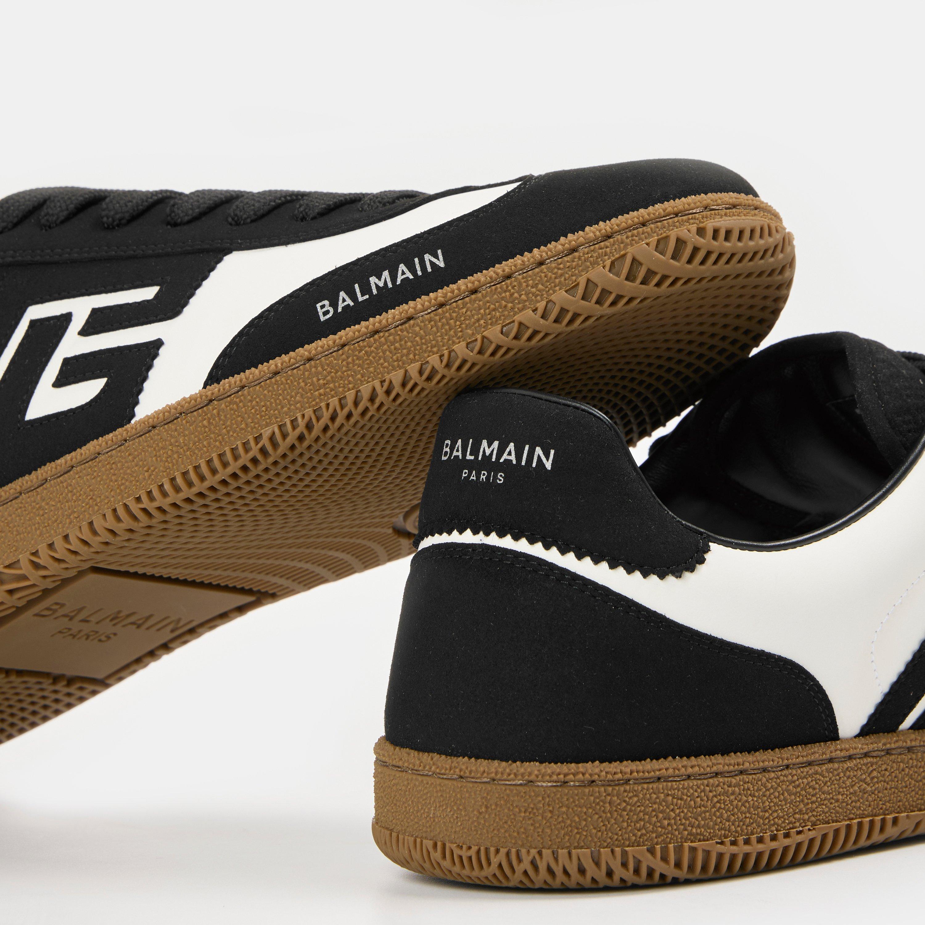 Black/White - Balmain - Men's Low-Top Trainers - 4