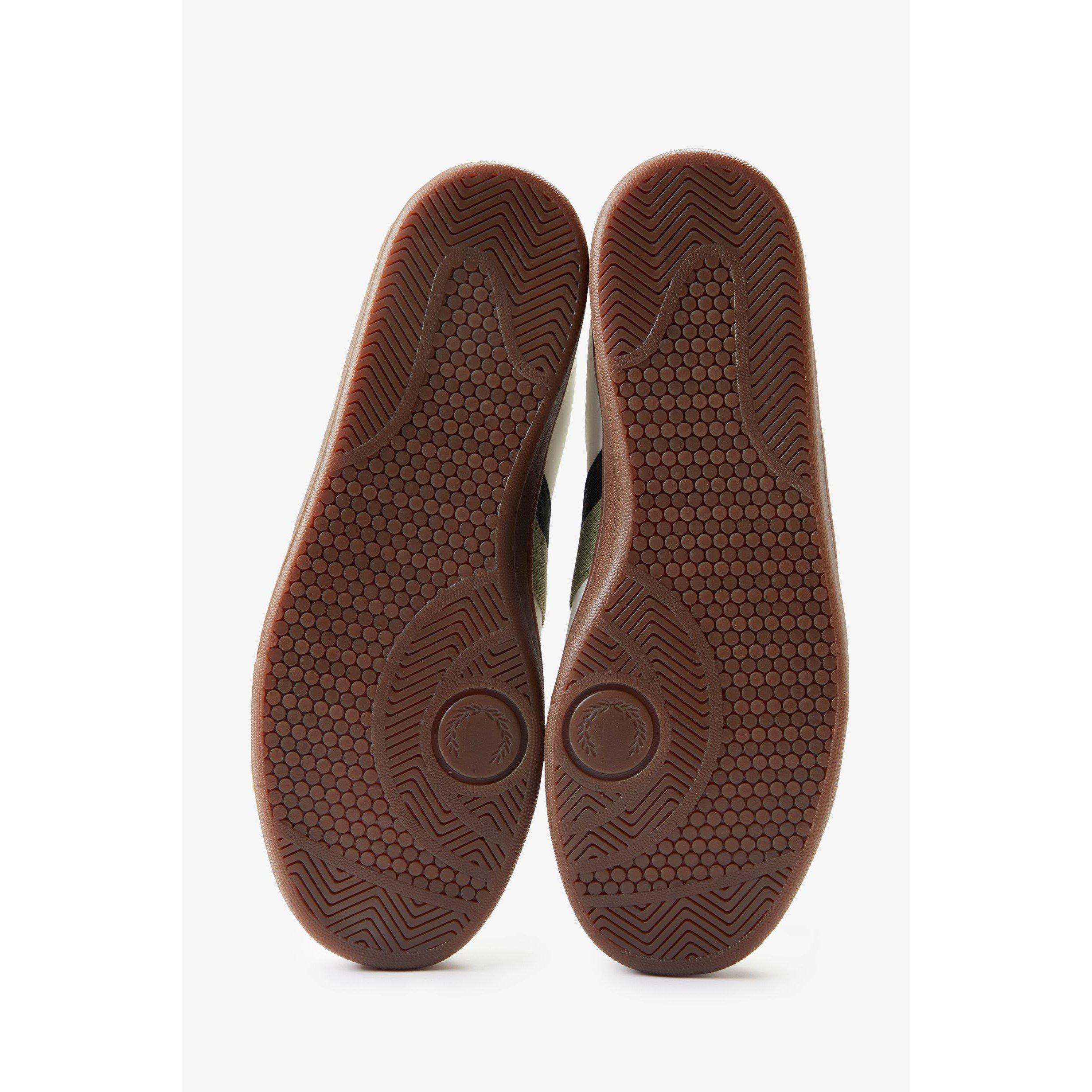 Light Ecru 760 - Fred Perry - Men's Leather Low-Top Trainers - 5