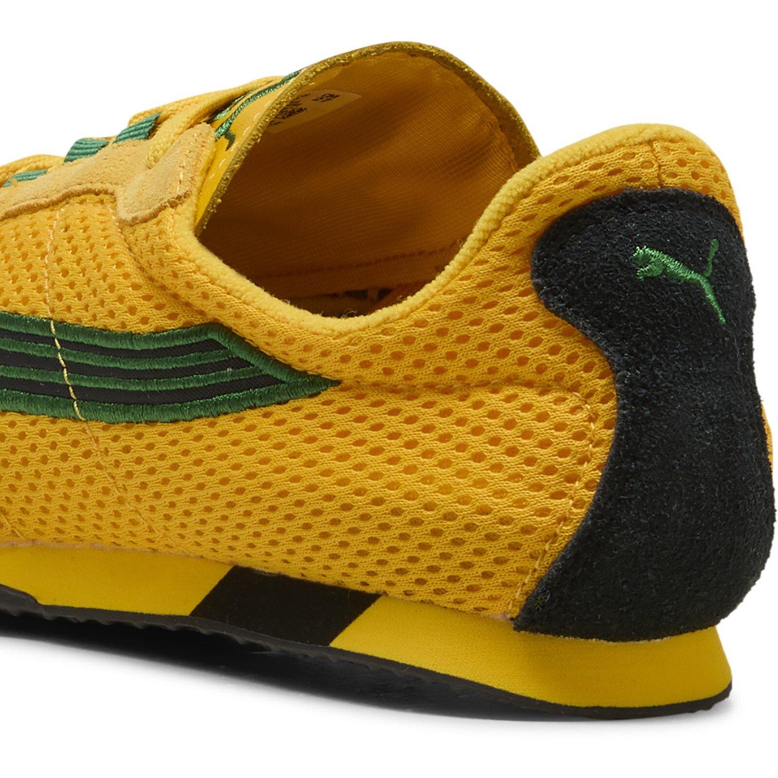 Yellow/Green - Puma - Men's H Street Low-Top Trainers - 6