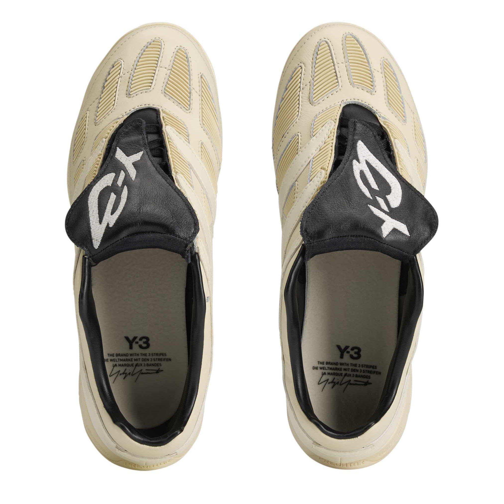 Cream/Black - Y3 - Predator Precision Trainers - 6