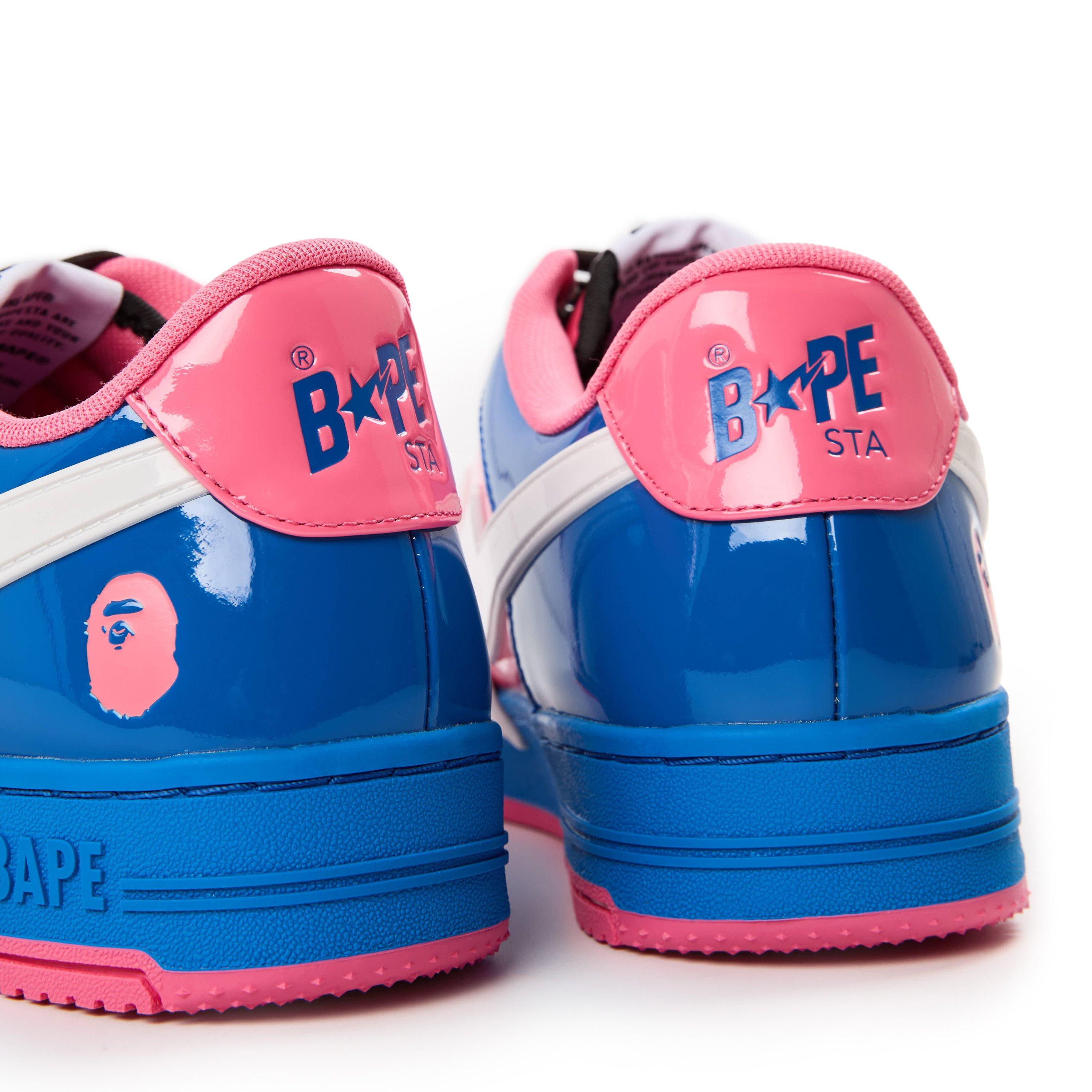 Blue/Pink - A Bathing Ape - Men's Low Trainers - 4