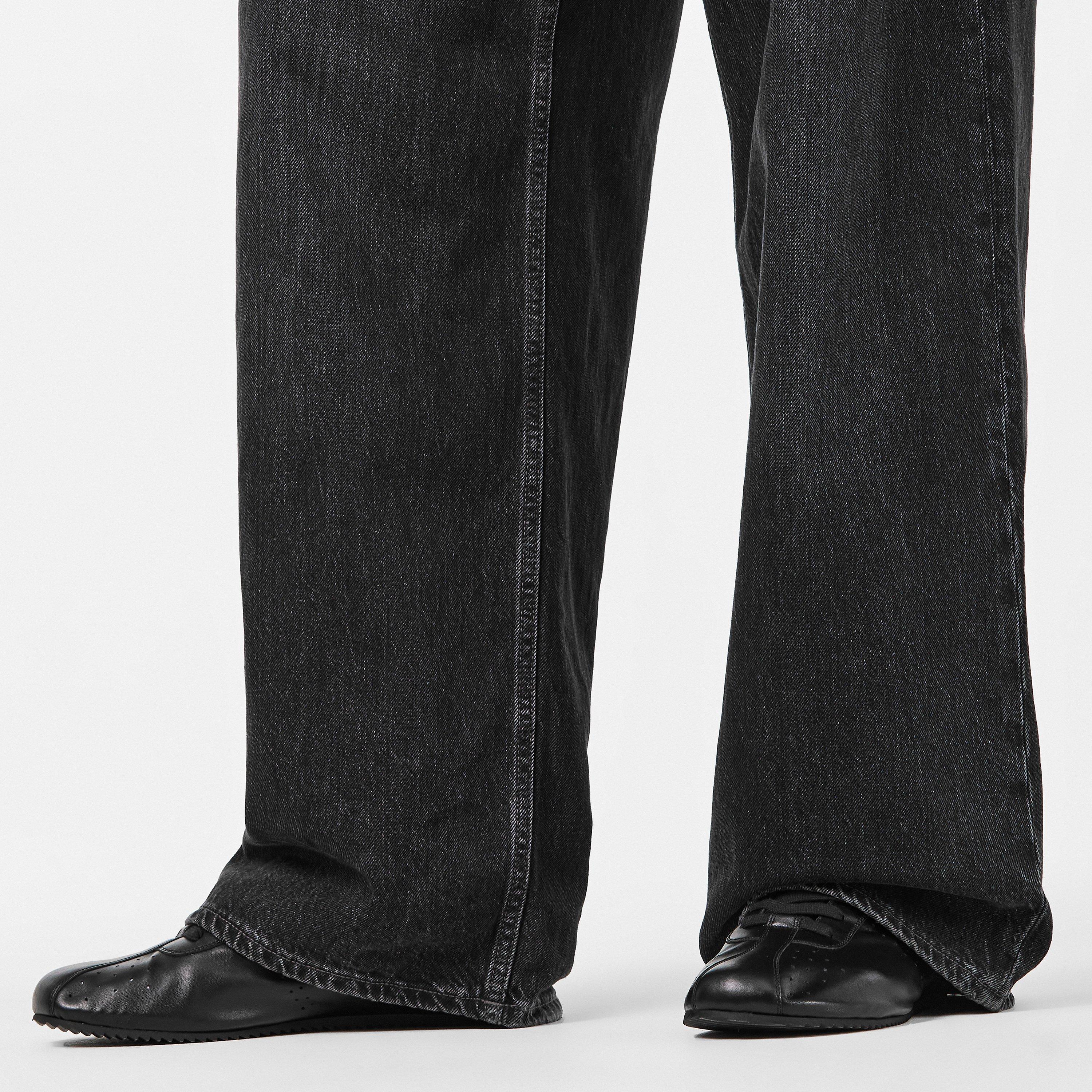 Black - Ami Paris - Men's Nappa Low-Top Trainers - 3