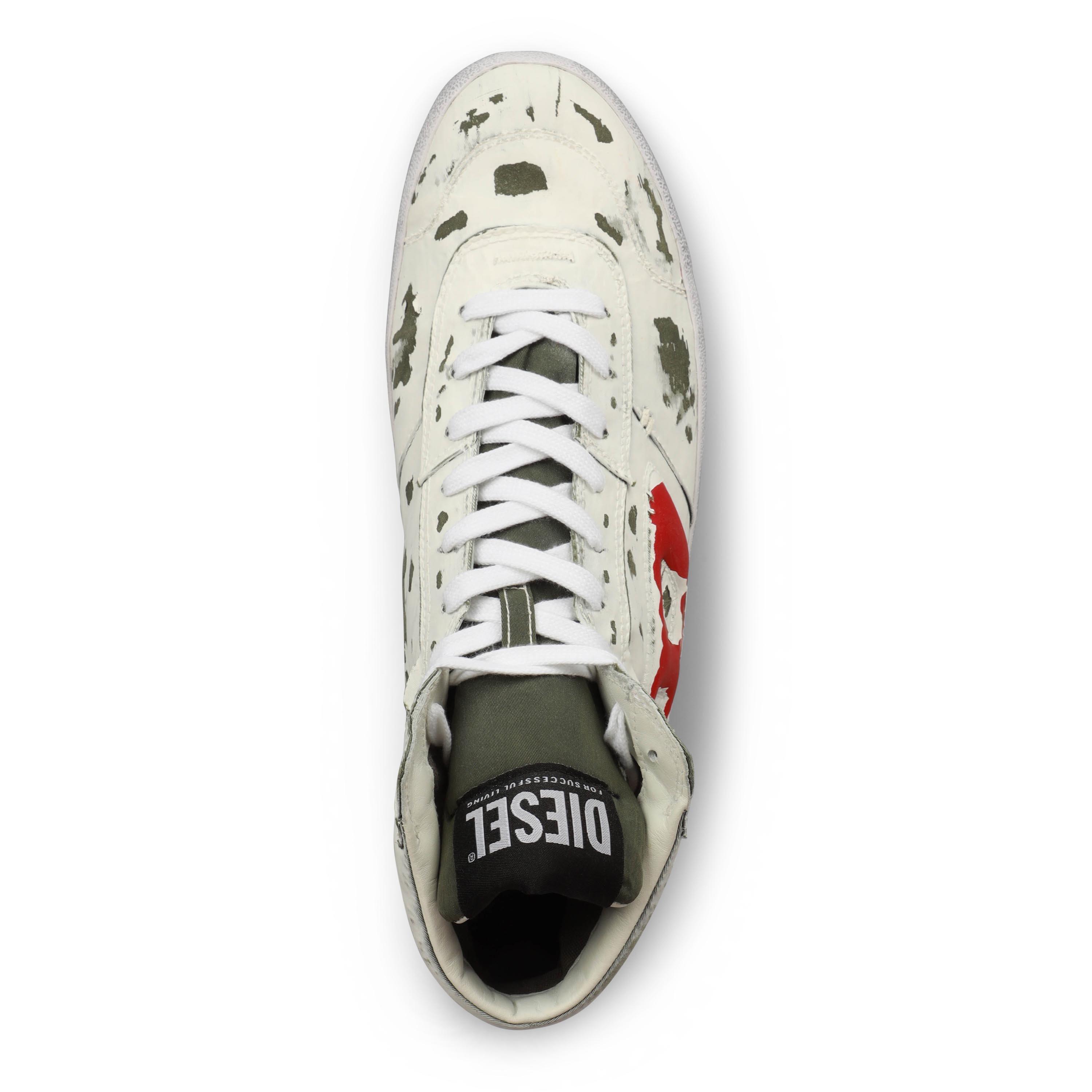 Winter Moss/T - Diesel - Men's S-Leroji Mid High-Top Trainers - 4