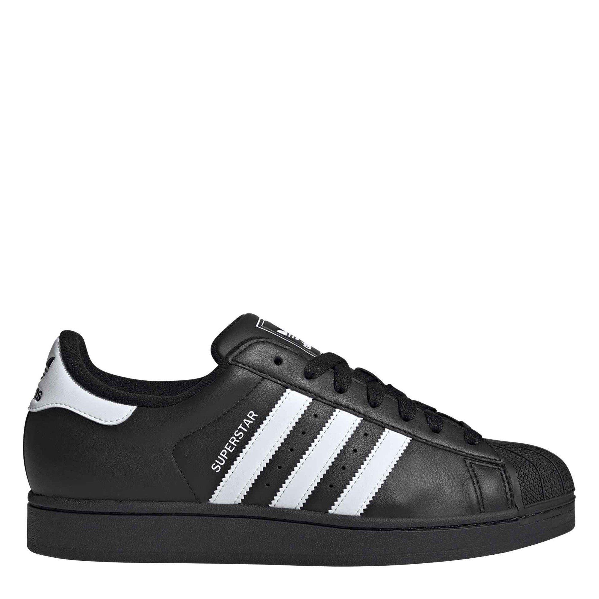 Black/White/Blk - adidas Originals - Superstar II Mens Shoes - 1