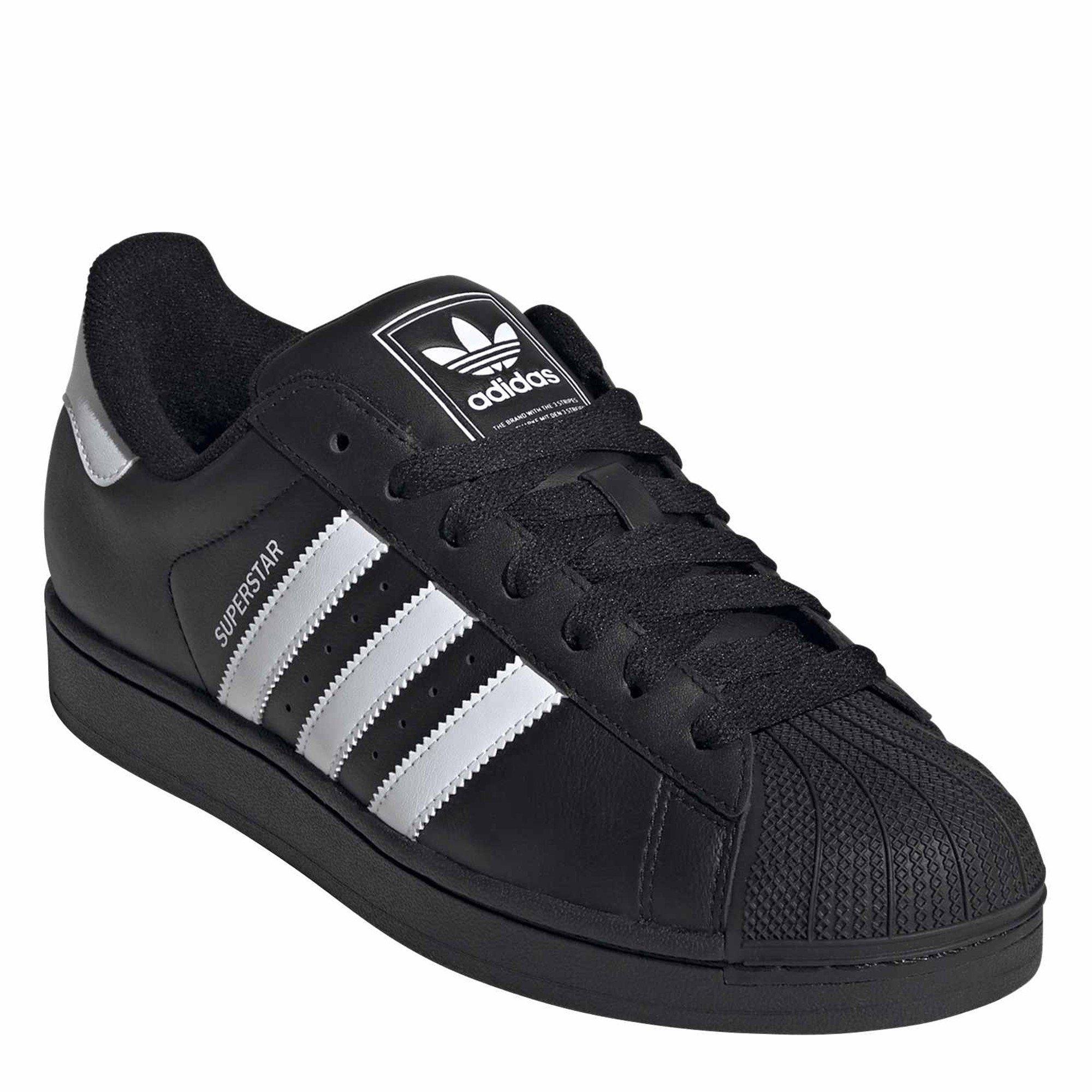 Black/White/Blk - adidas Originals - Superstar II Mens Shoes - 3