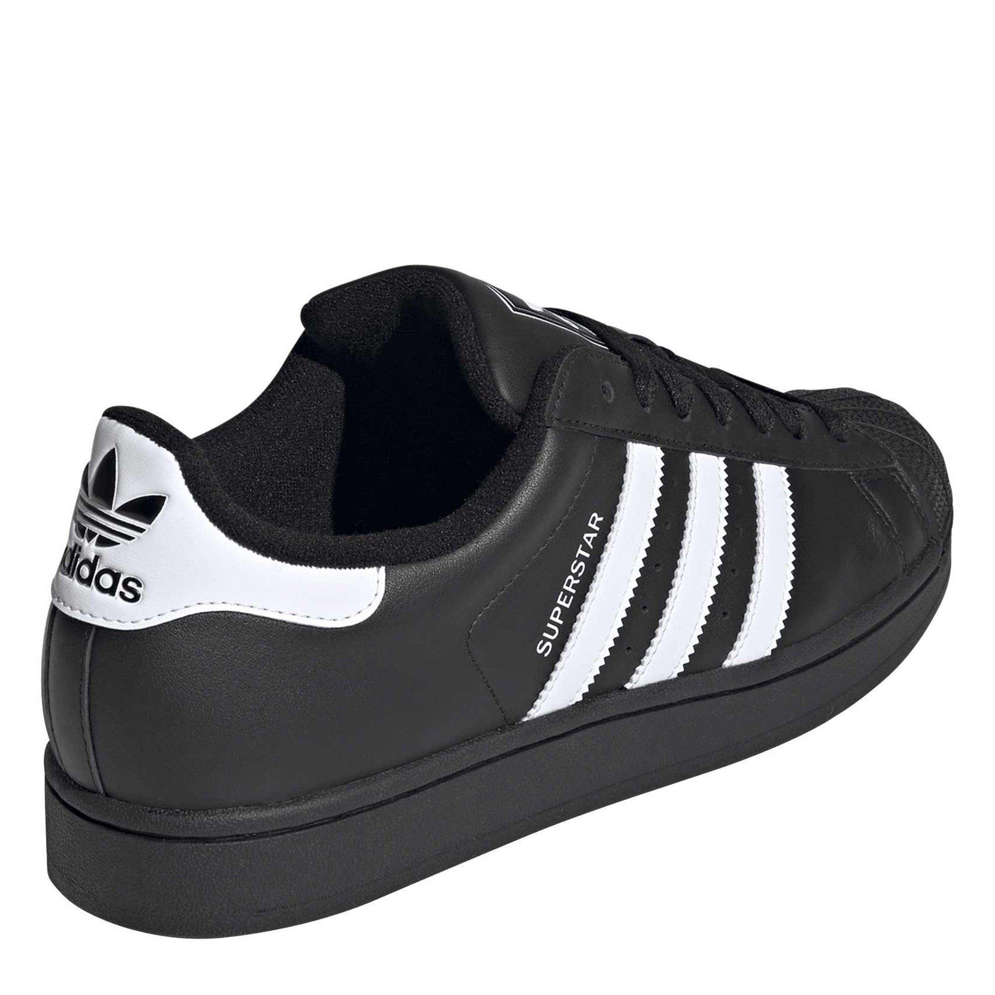 Black/White/Blk - adidas Originals - Superstar II Mens Shoes - 4