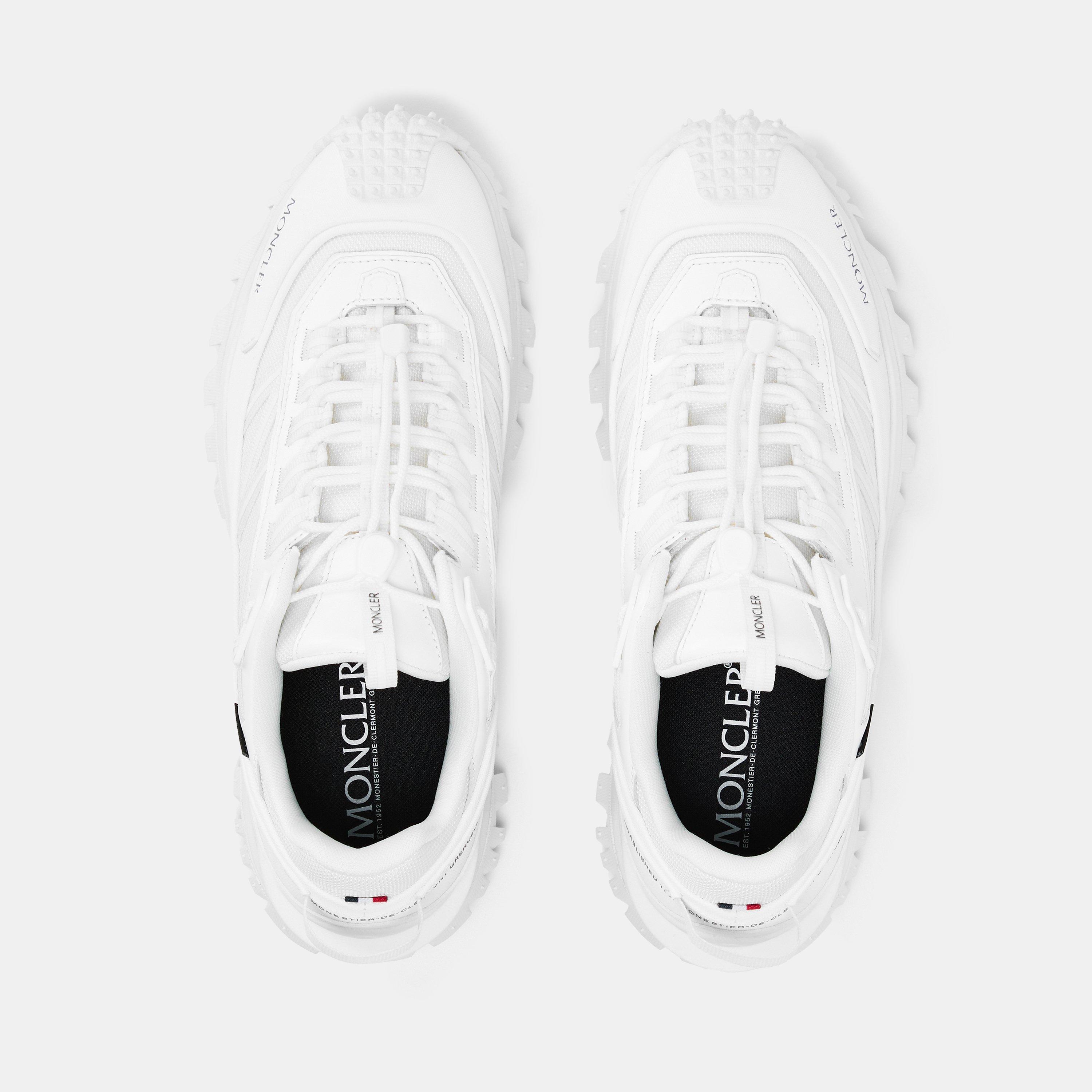 White 001 - Moncler - Men's Low Trainers - 5