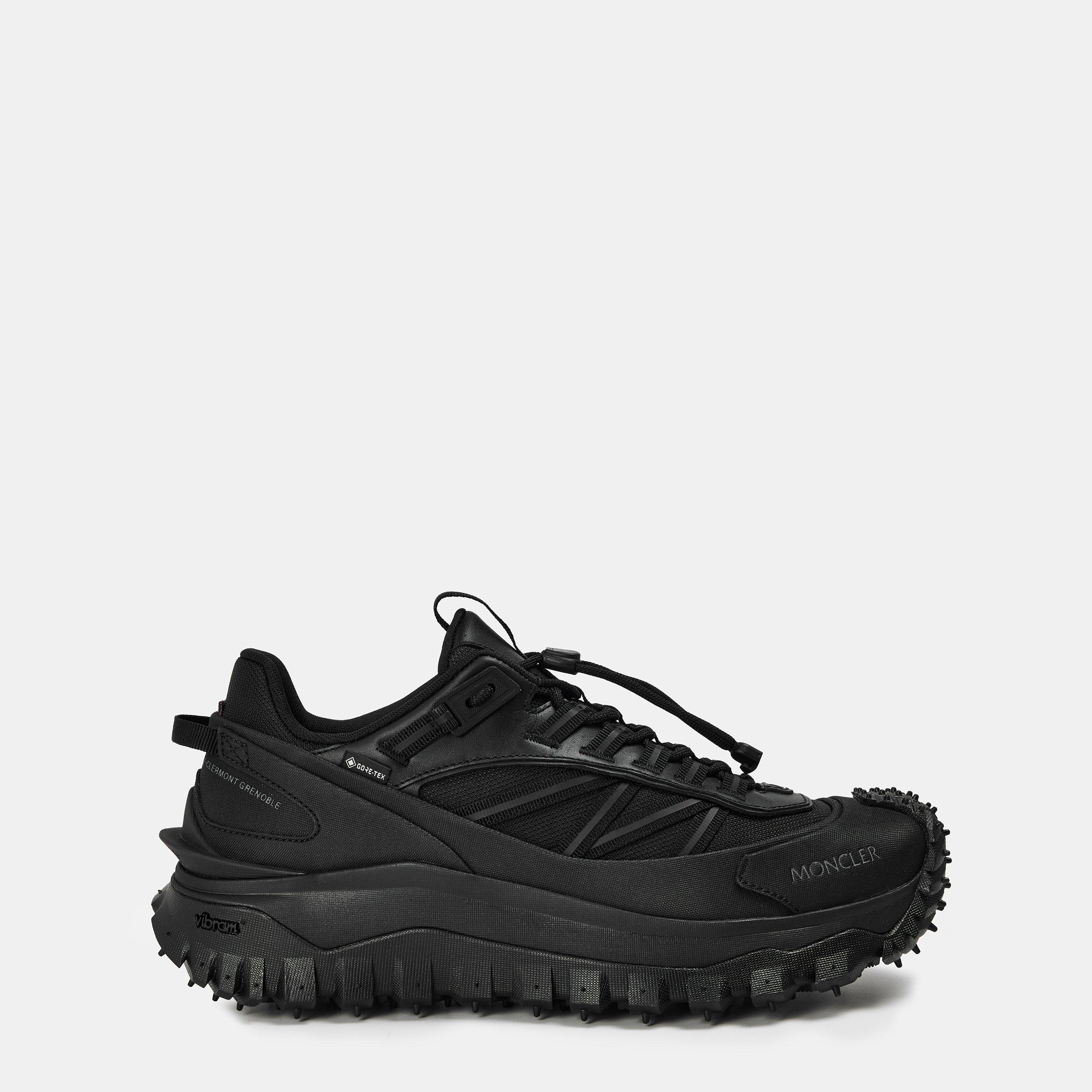 Moncler Men's Low Trainers - Black 999 - Size 11 (45)