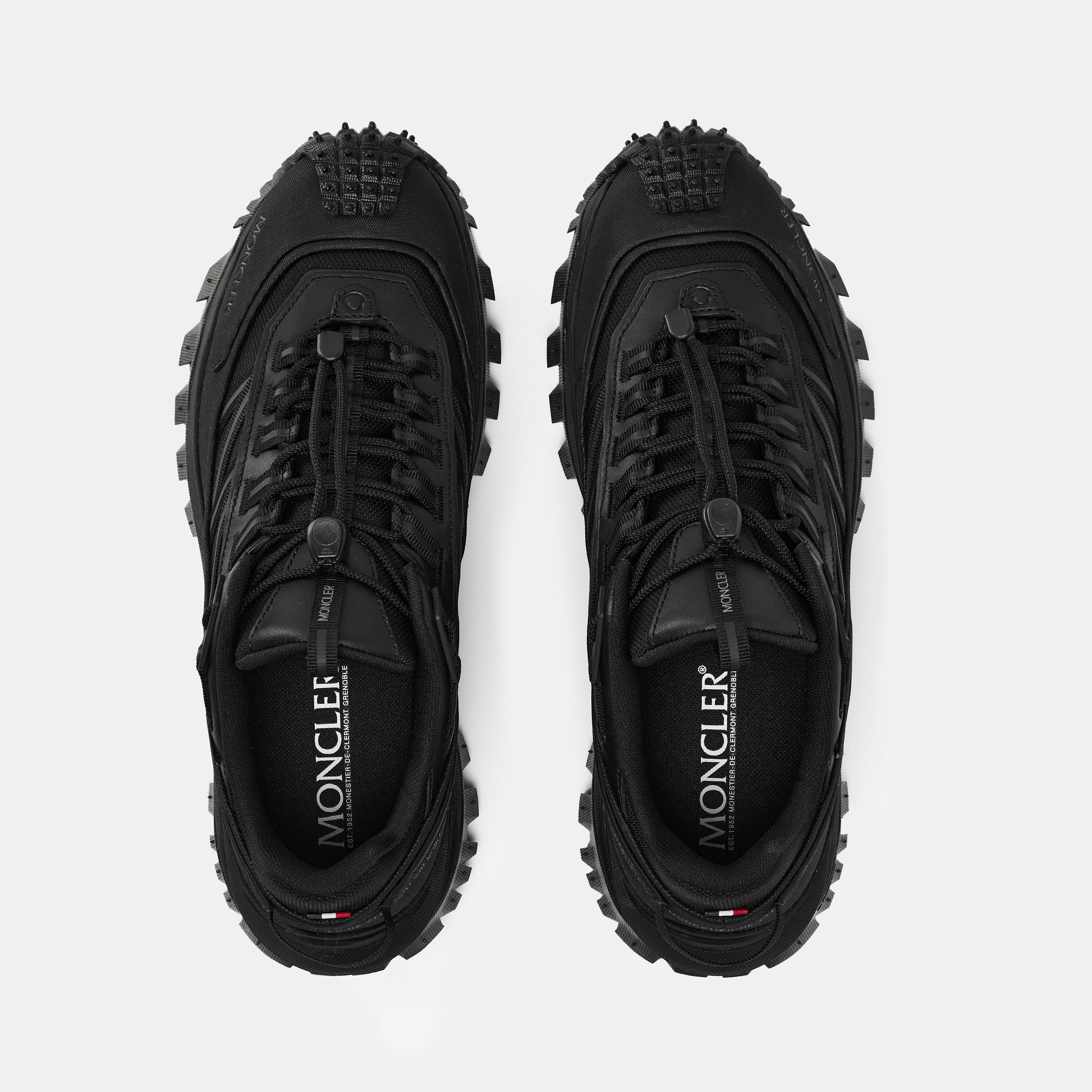 Black 999 - Moncler - Men's Cushioned Low-Top Trainers - 5