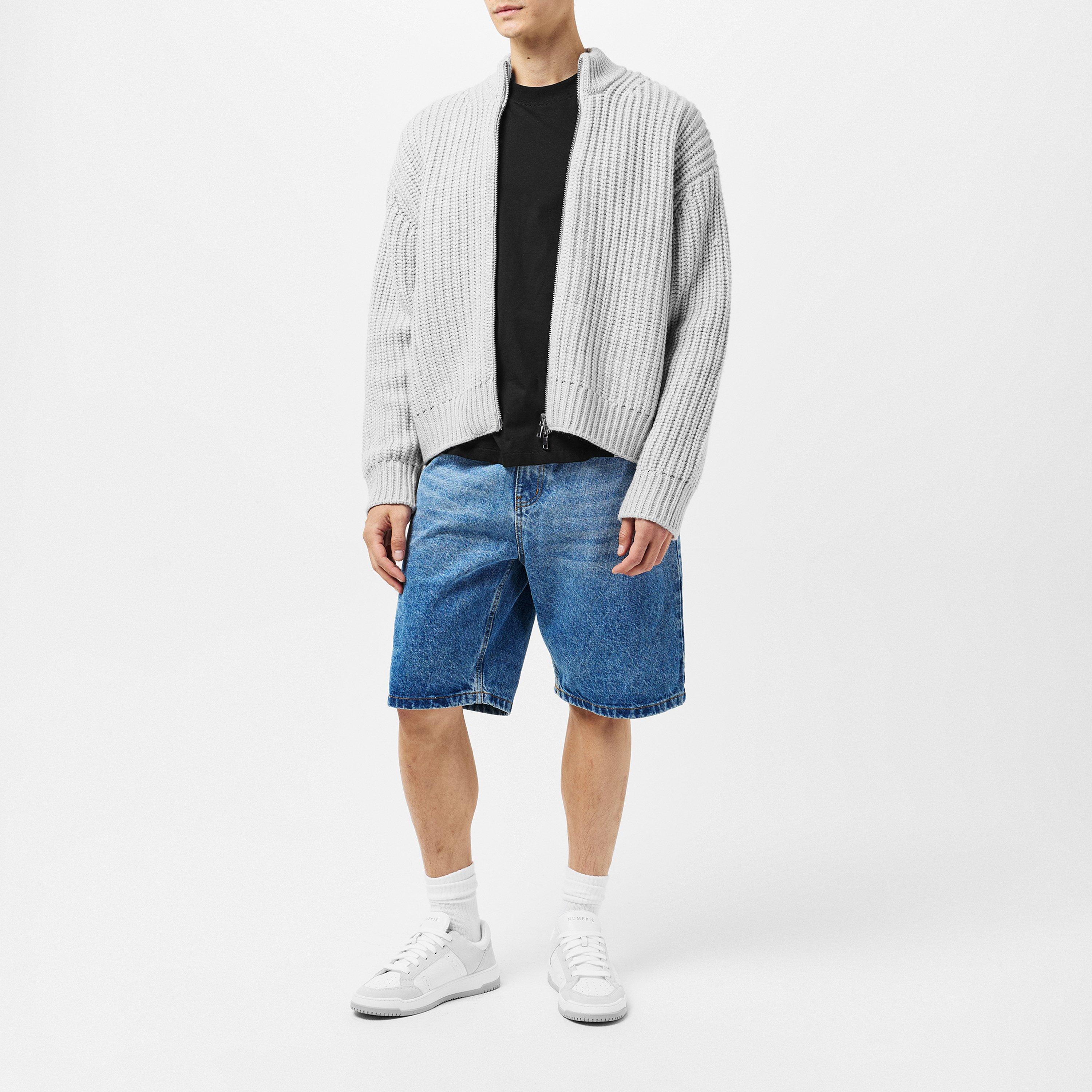 Grey/White - Numeris - Men's Low Trainers - 6