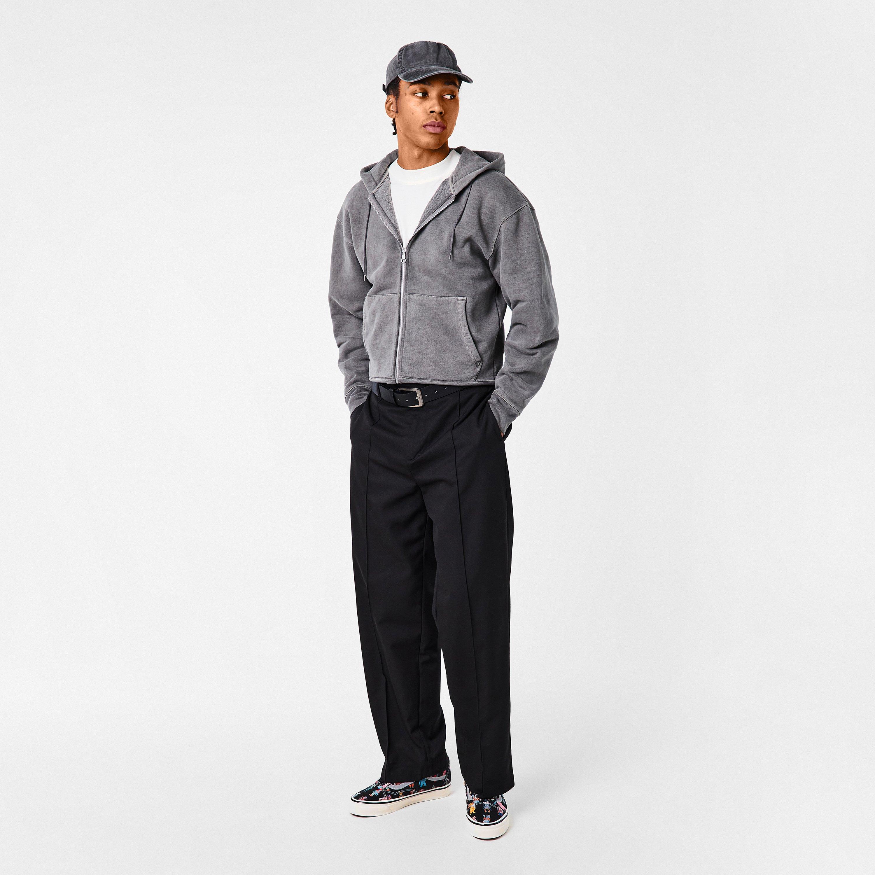 Monster Black - Vans - Men's Old Skool Canvas Lace Up Low-Top Trainers - 6