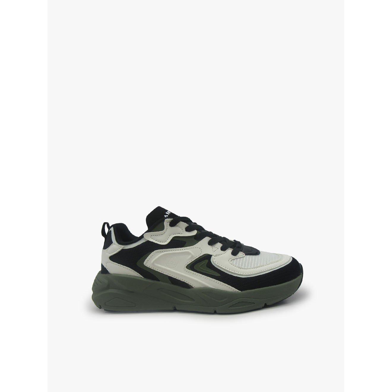 BEIGE/GRN - Airwalk - Men's Ennis Low-Top Trainers - 1
