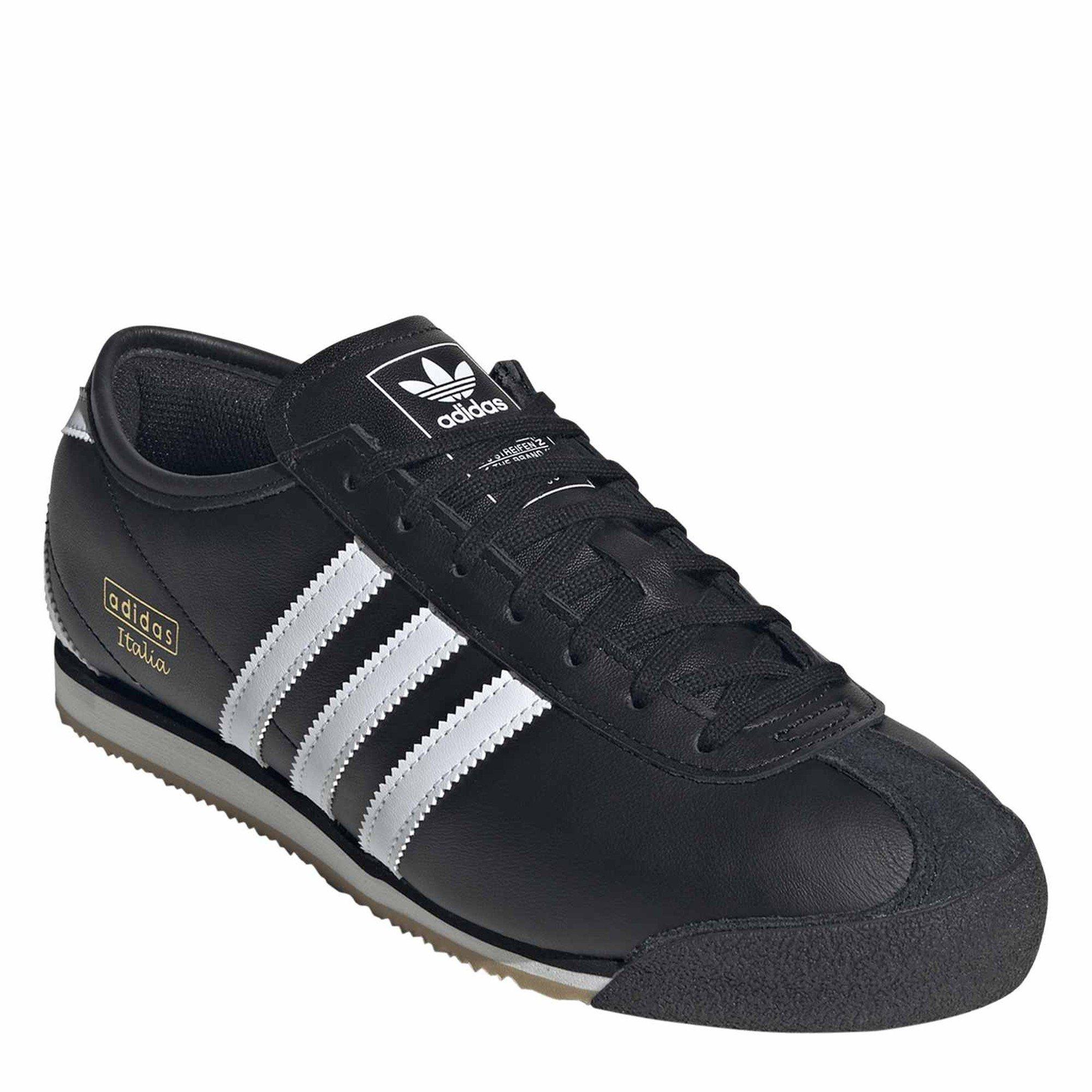 Black/White/Gum - adidas Originals - Italia 70s Mens Shoes - 3