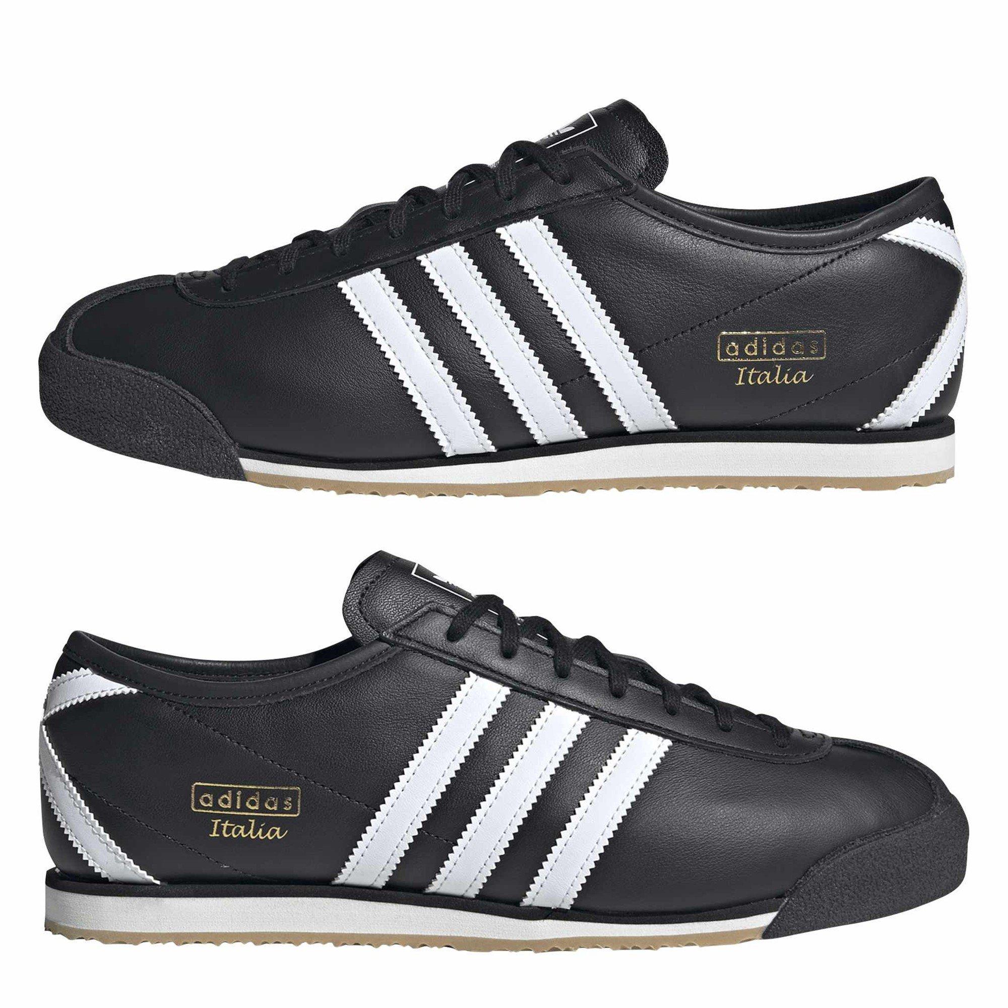 Black/White/Gum - adidas Originals - Italia 70s Mens Shoes - 9