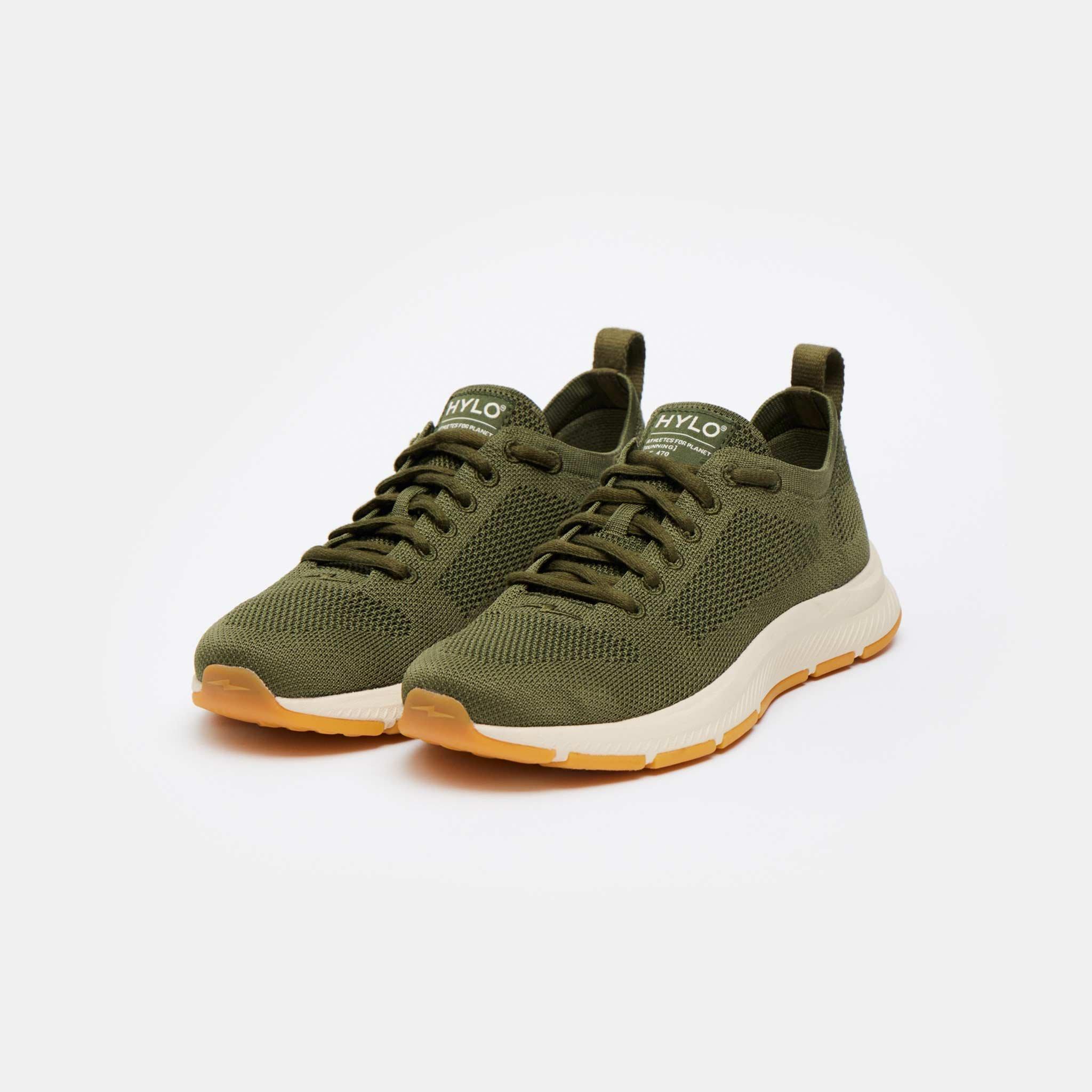 Khaki - Hylo Athletics - Unisex Adults At Light Low-Top Trainers - 1