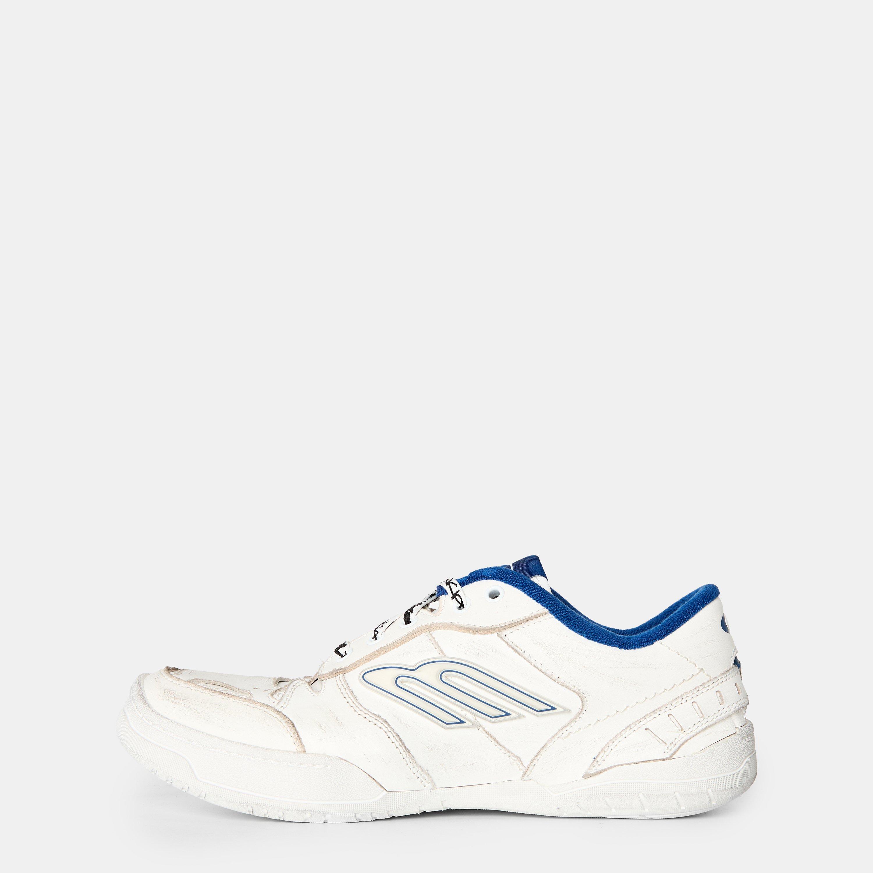 White/Blu - Balenciaga - Men's Bal Hamptons Low-Top Trainers - 2