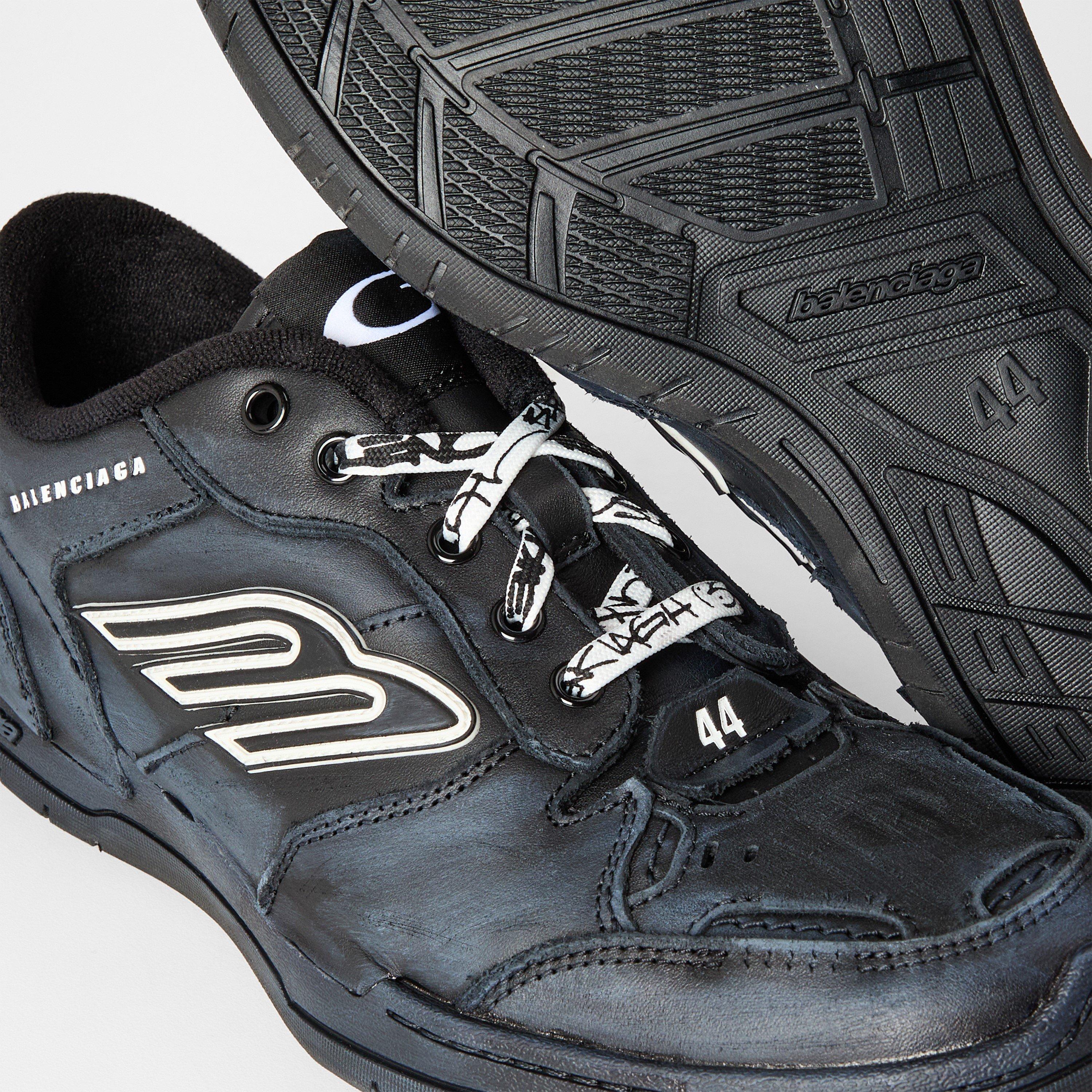 Black - Balenciaga - Men's Bal Hamptons Low-Top Trainers - 4