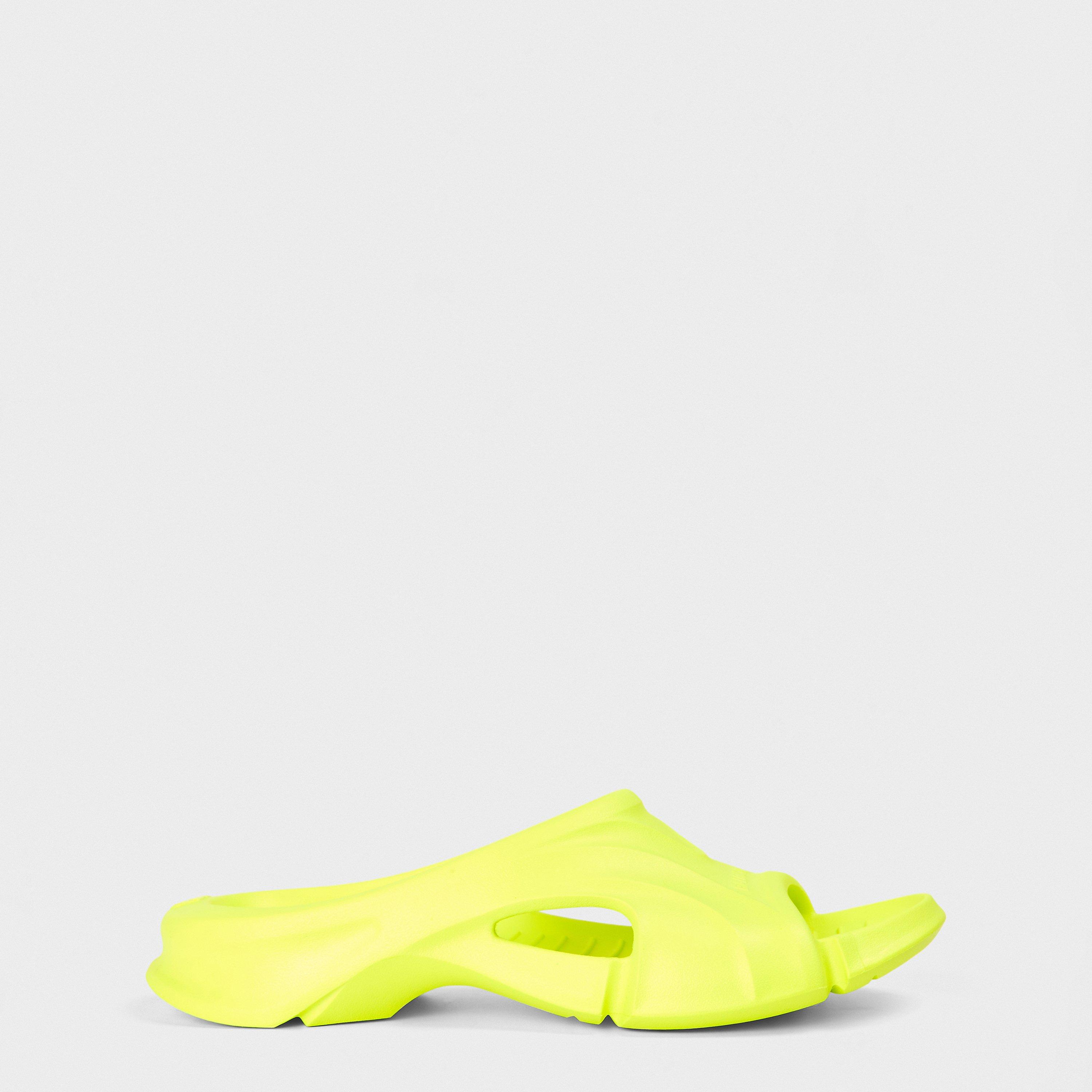 Balenciaga Men's Low Trainers - Fluo Yellow - Size 10 (44)