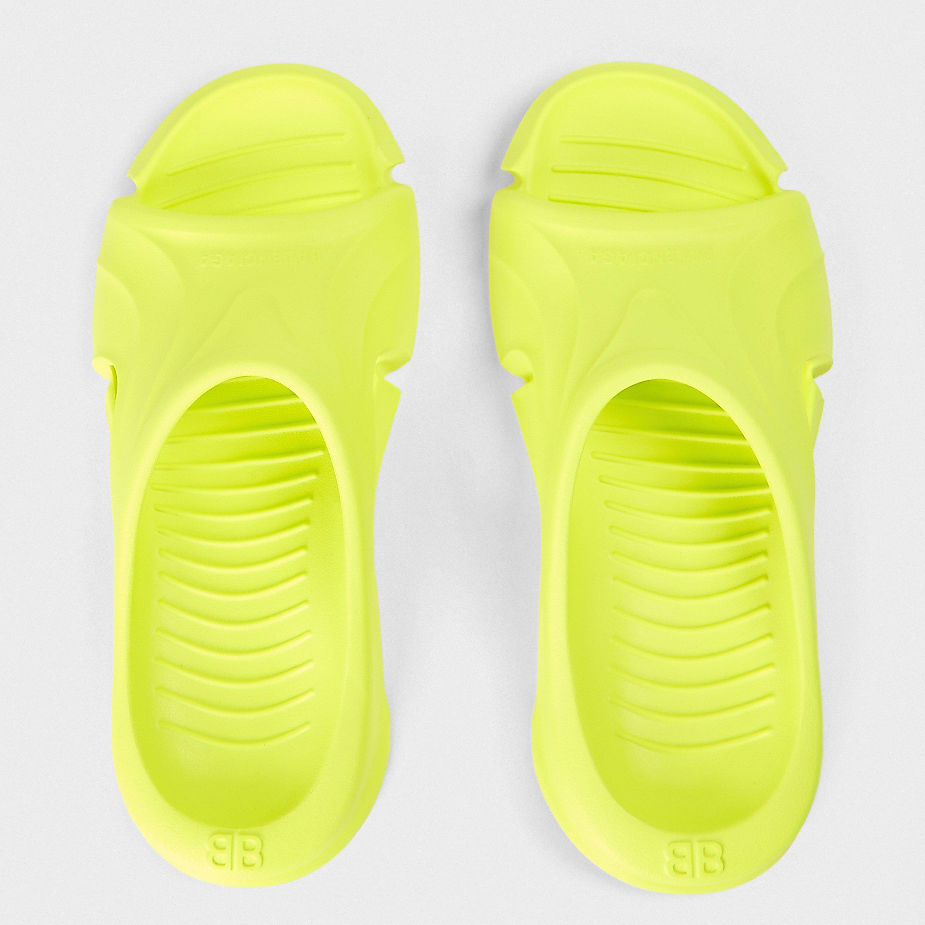 Fluo Yellow - Balenciaga - Men's Low Trainers - 4