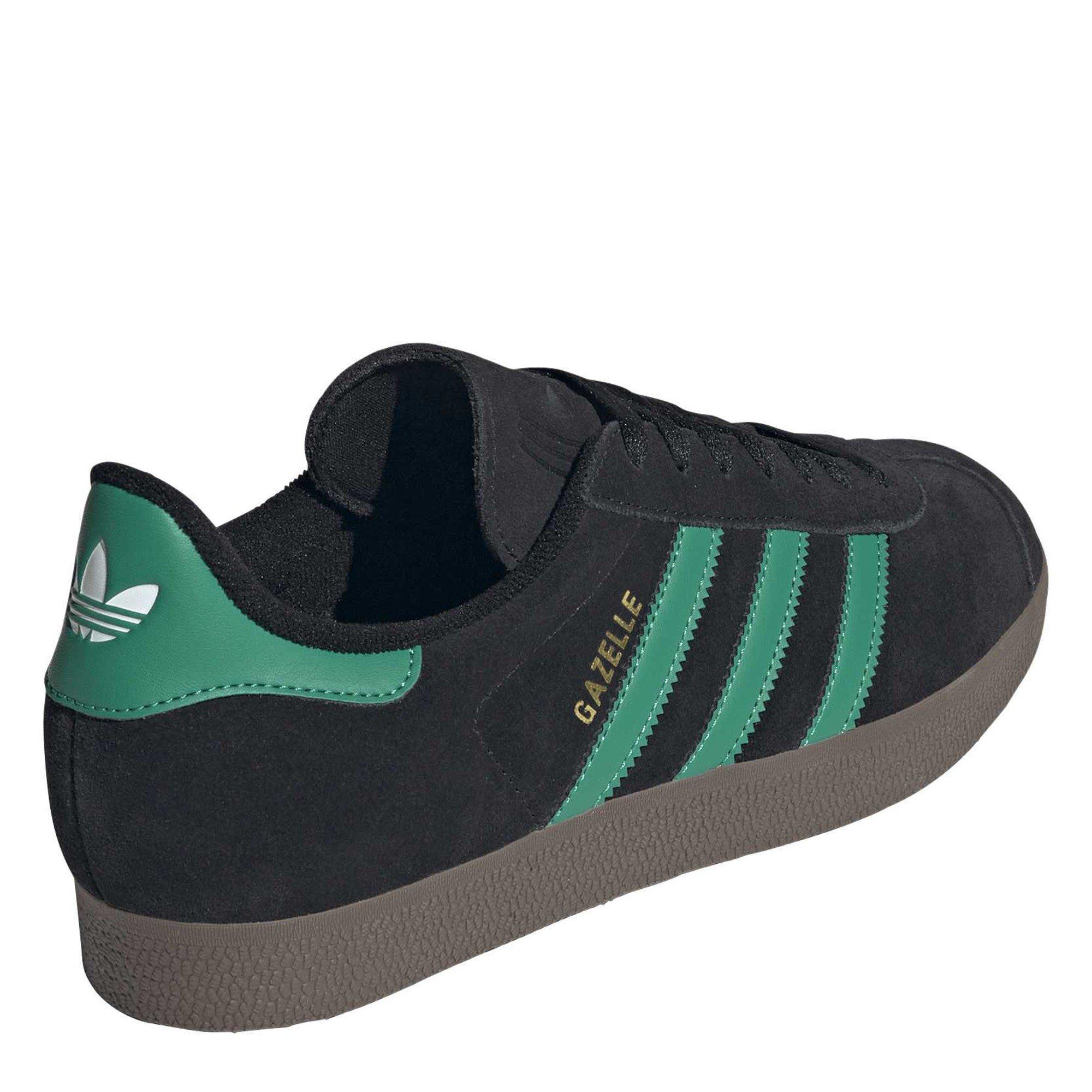 Black Green - adidas Originals - Adidas Gazelle Shoe Sn99 - 4